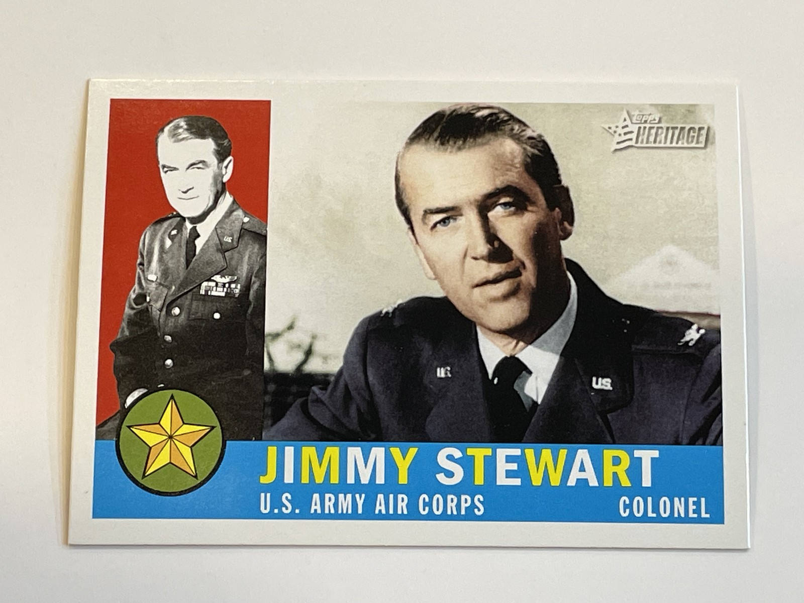 2009 Topps American Heritage Heroes #10 - Jimmy Stewart