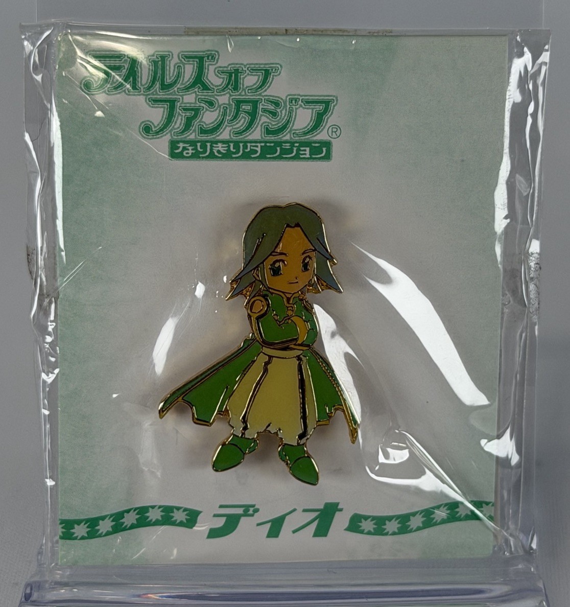 TALES OF PHANTASIA NARIKIRI DUNGEON DIO COLLECTIBLE PIN *NEW*