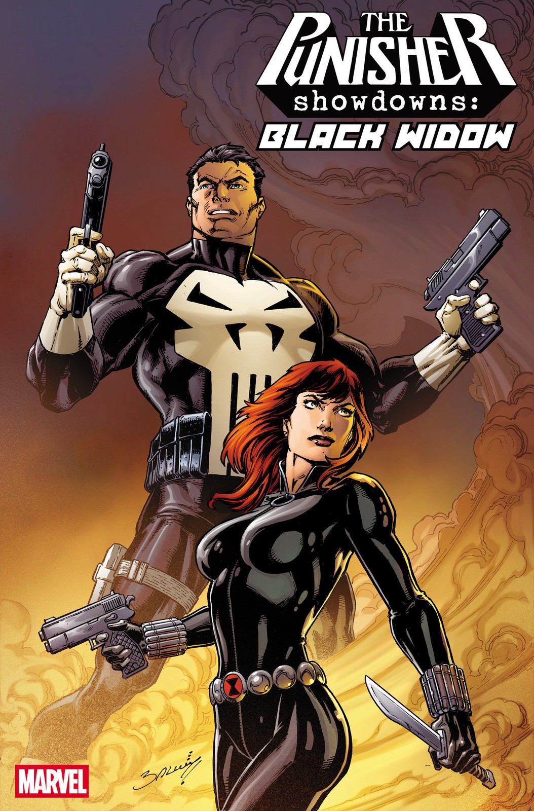 Punisher Showdowns: Black Widow #1 Mark Bagley Variant Pre Order 10/21/26