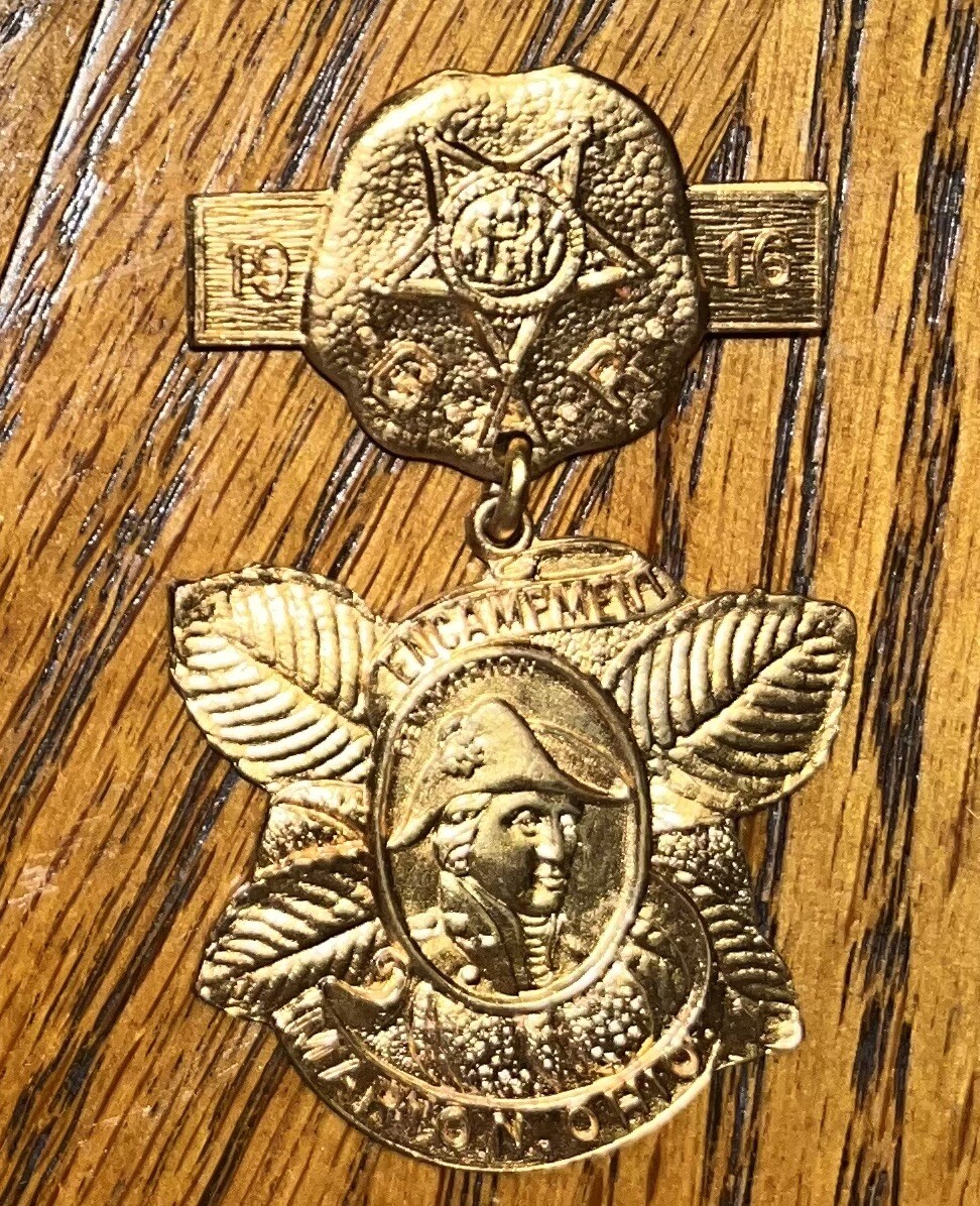RARE 1916 G.A.R. Encampment  Marion Ohio Medal Medallion OH Grand Army Republic