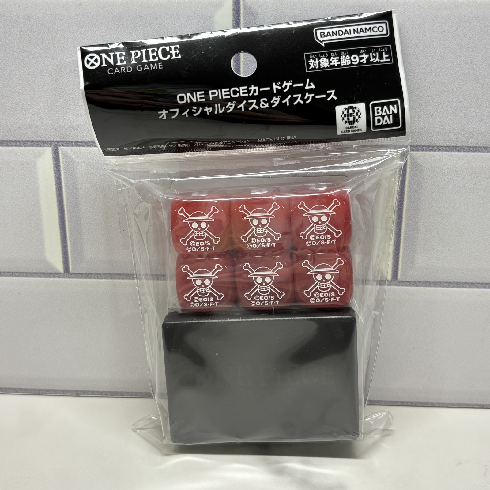 Bandai ONE PIECE Card Game Official Dice & Dice Case Vol.1