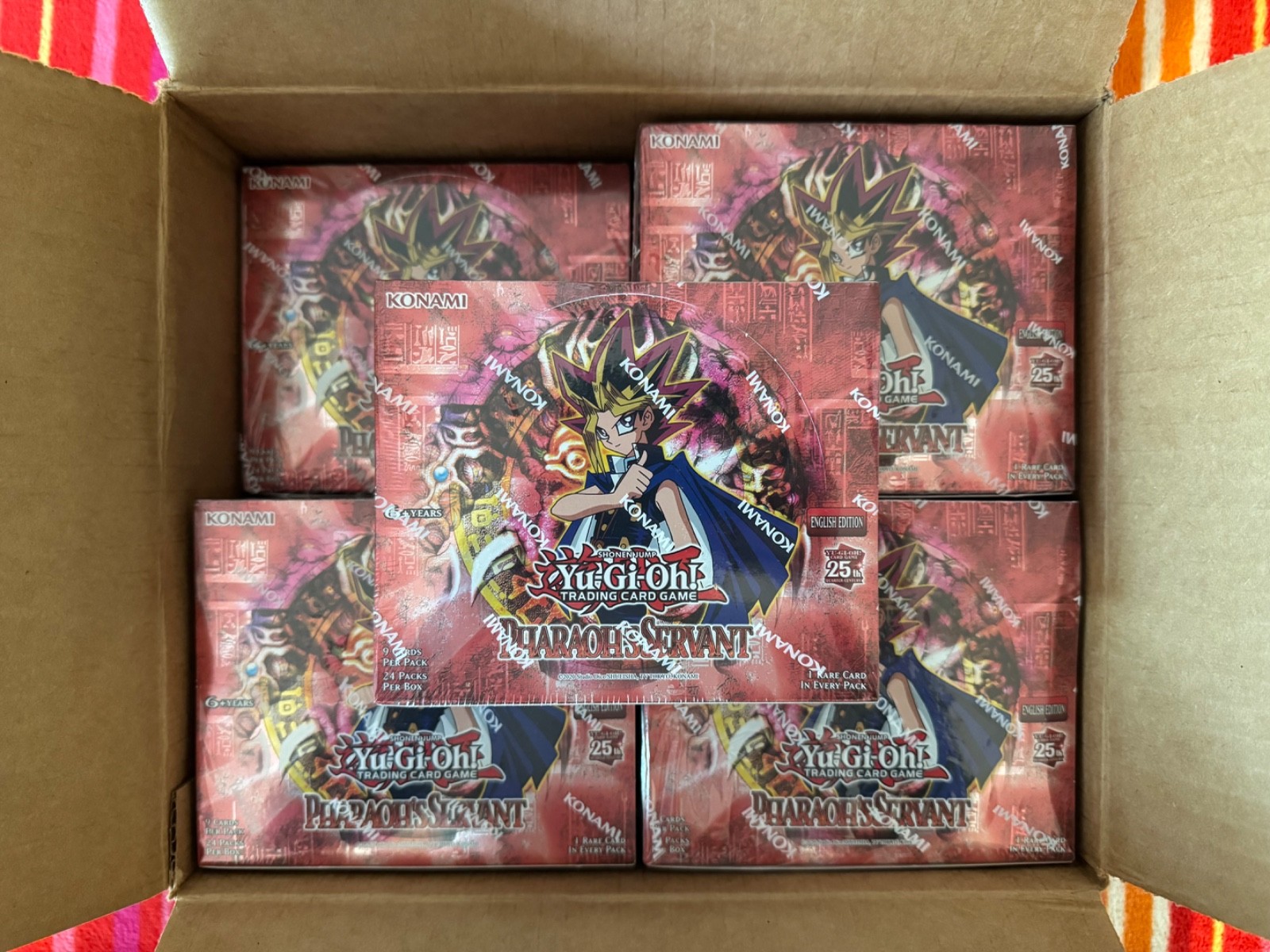 Yu-Gi-Oh Pharaoh\'s Servant - Booster Box Display - 25th Anniversary USA English