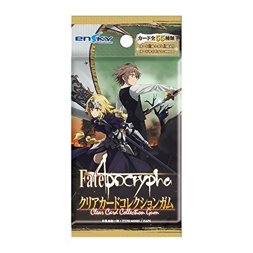 Fate/Apocrypha Clear Card Collection BOX with First Time Only Special Bonus