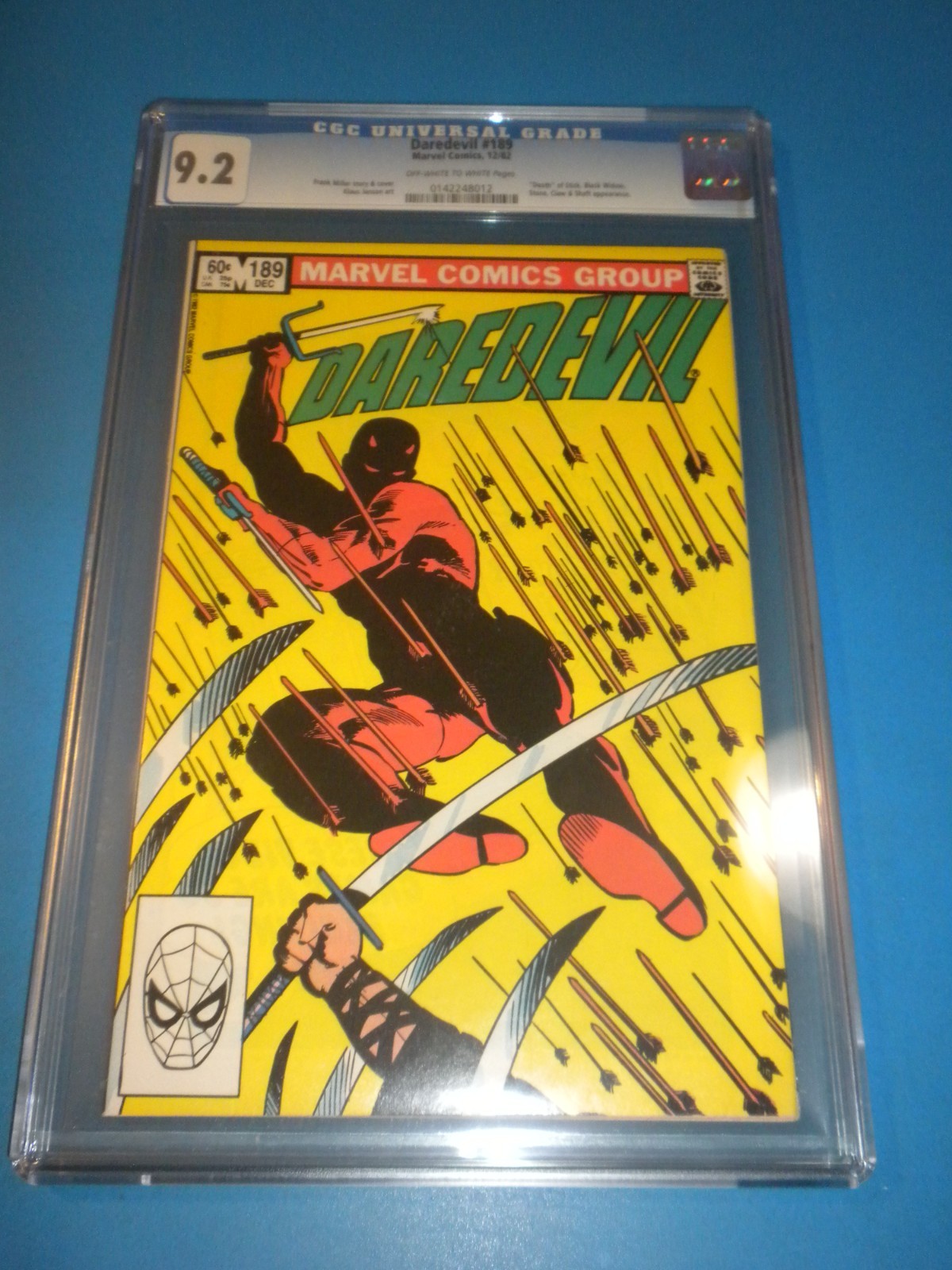 Daredevil #189 Bronze age Frank Miller CGC 9.2 NM- Gorgeous Gem wow