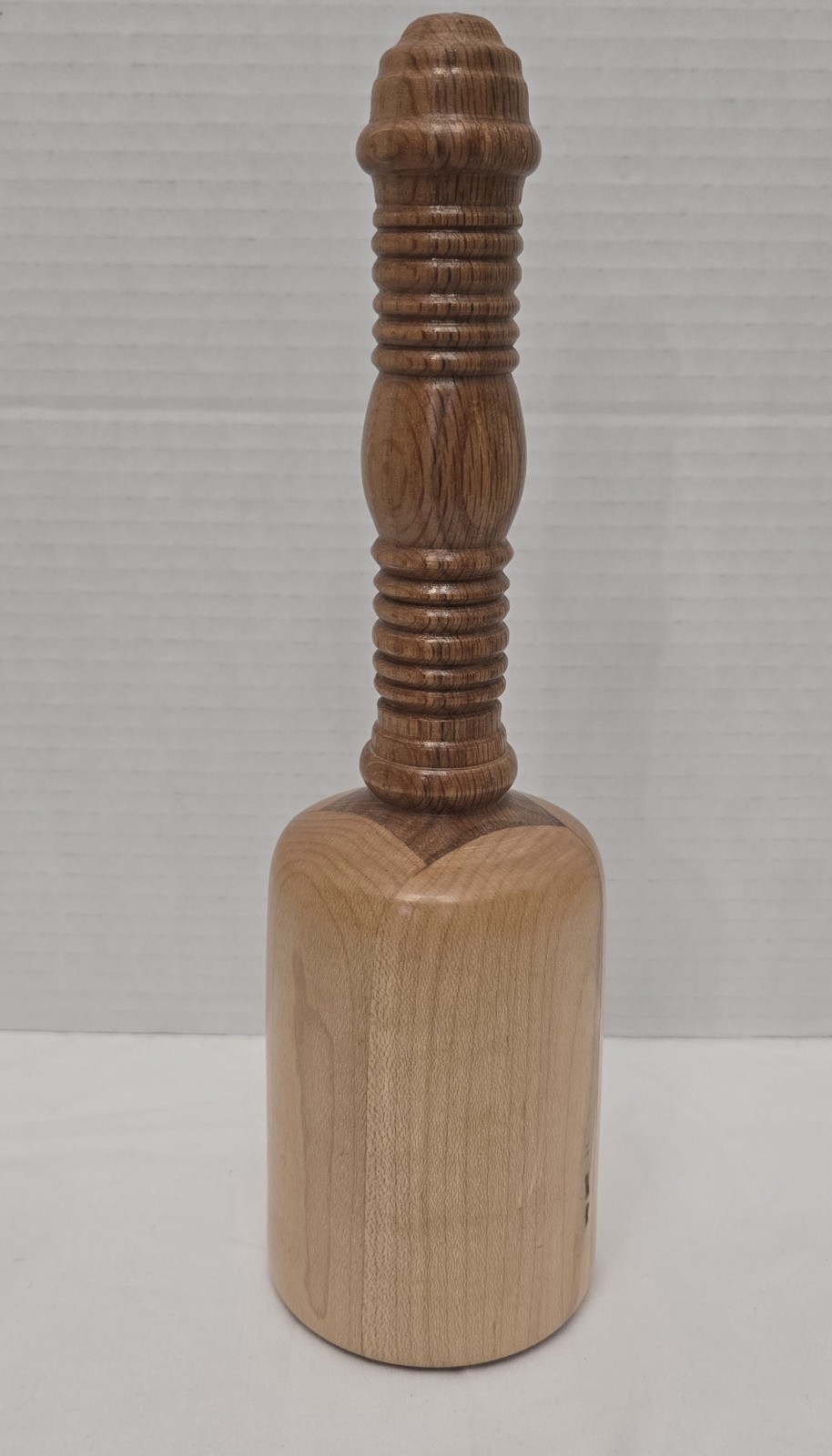 Beautiful Two Toned Wooden Carver\'s Mallet Woodworking Handcrafted Custom Lathed