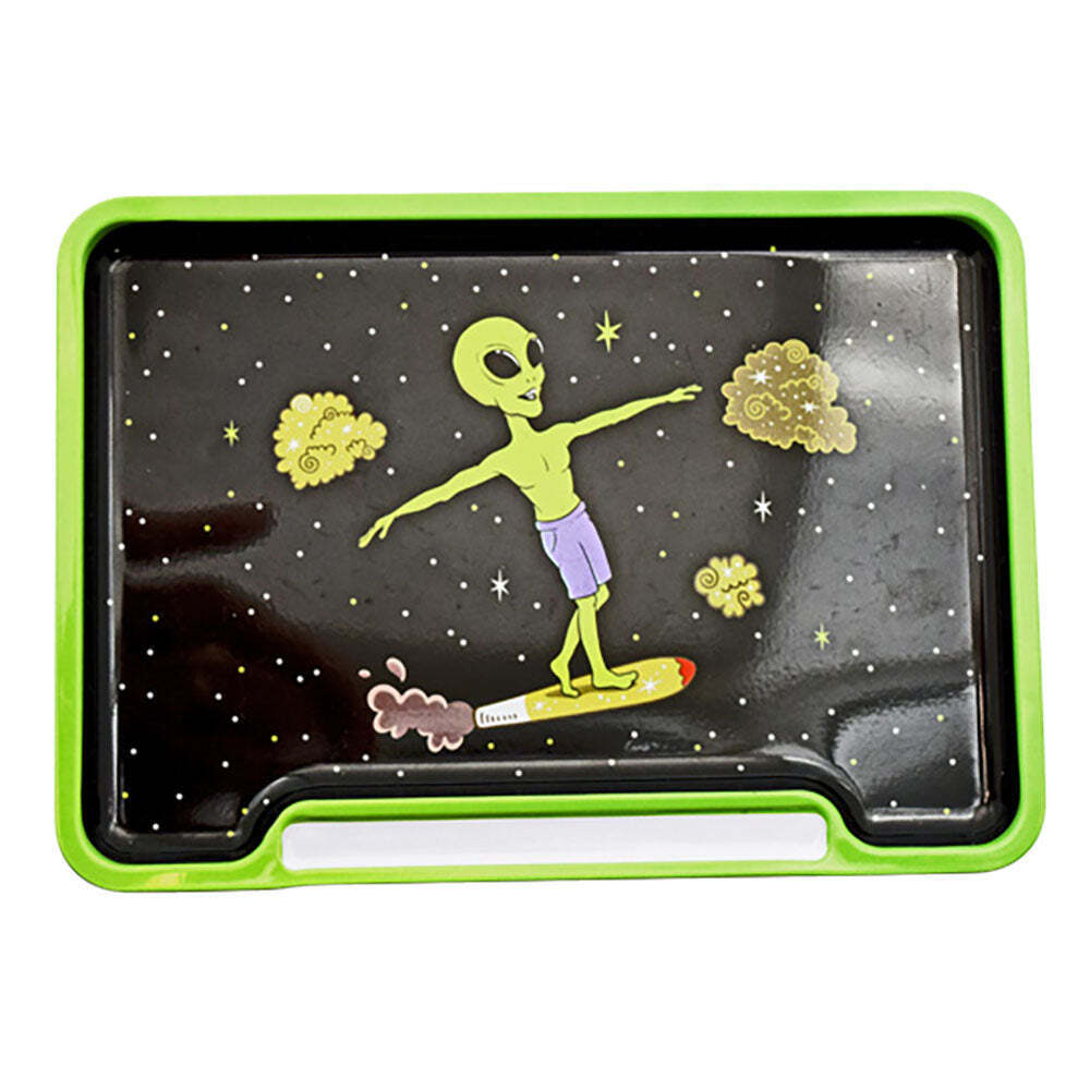 Alien Surfer Rolling Tray Box - 8\