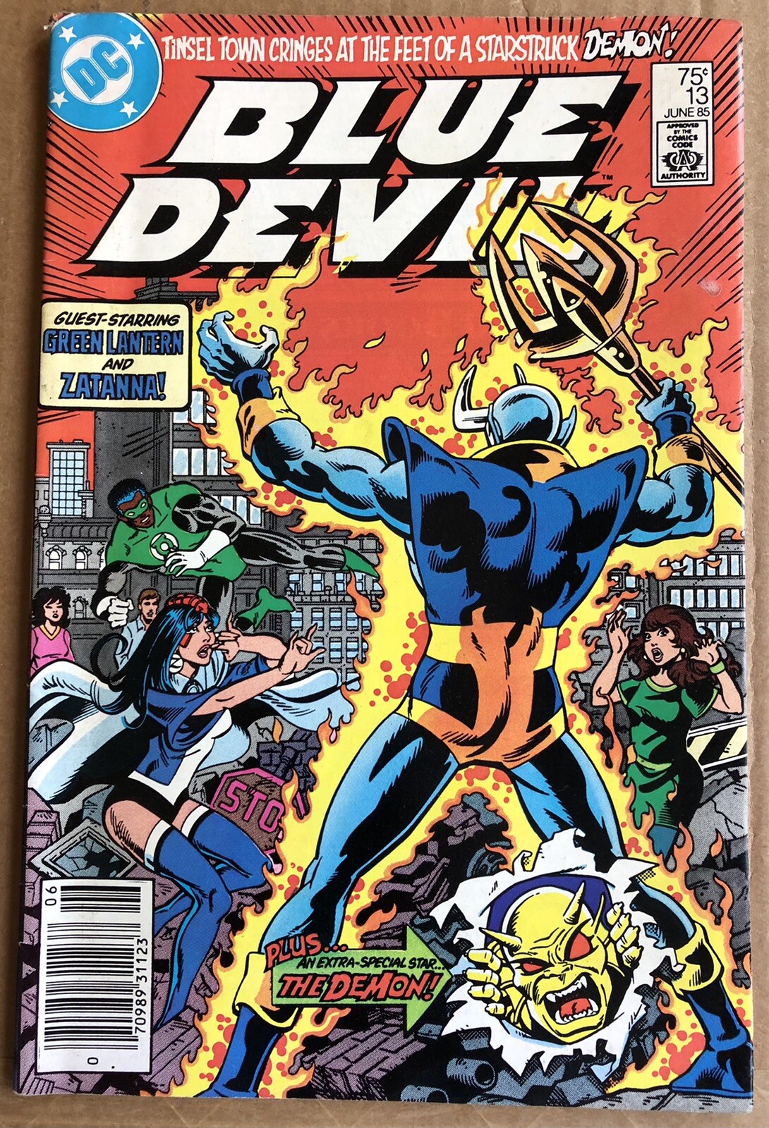 Vintage DC Comics Blue Devil #13 ~ June 1985