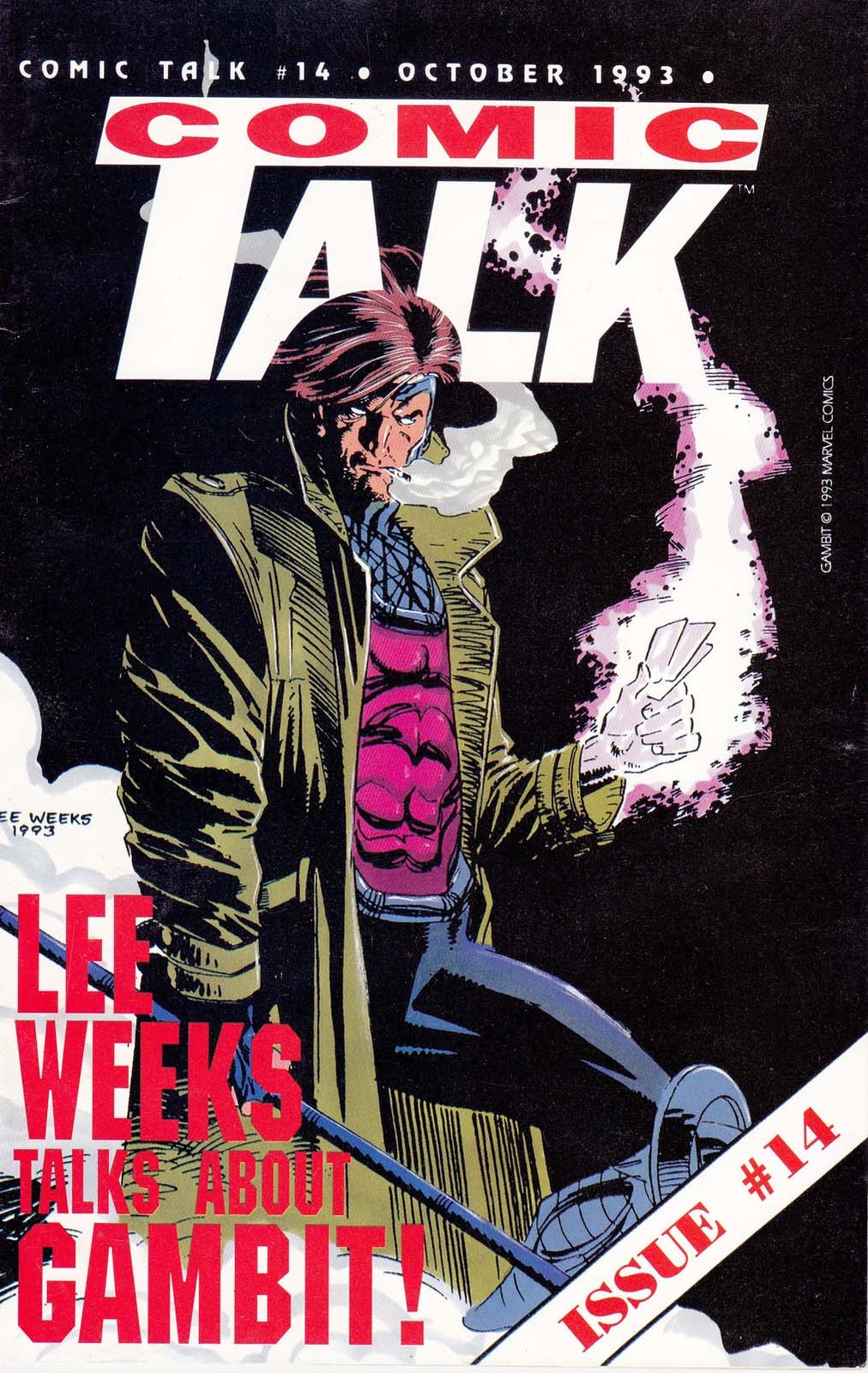 Comic Talk #14 FN; Buffalo | Gambit Lee Weeks Cover - w/Bag+Board