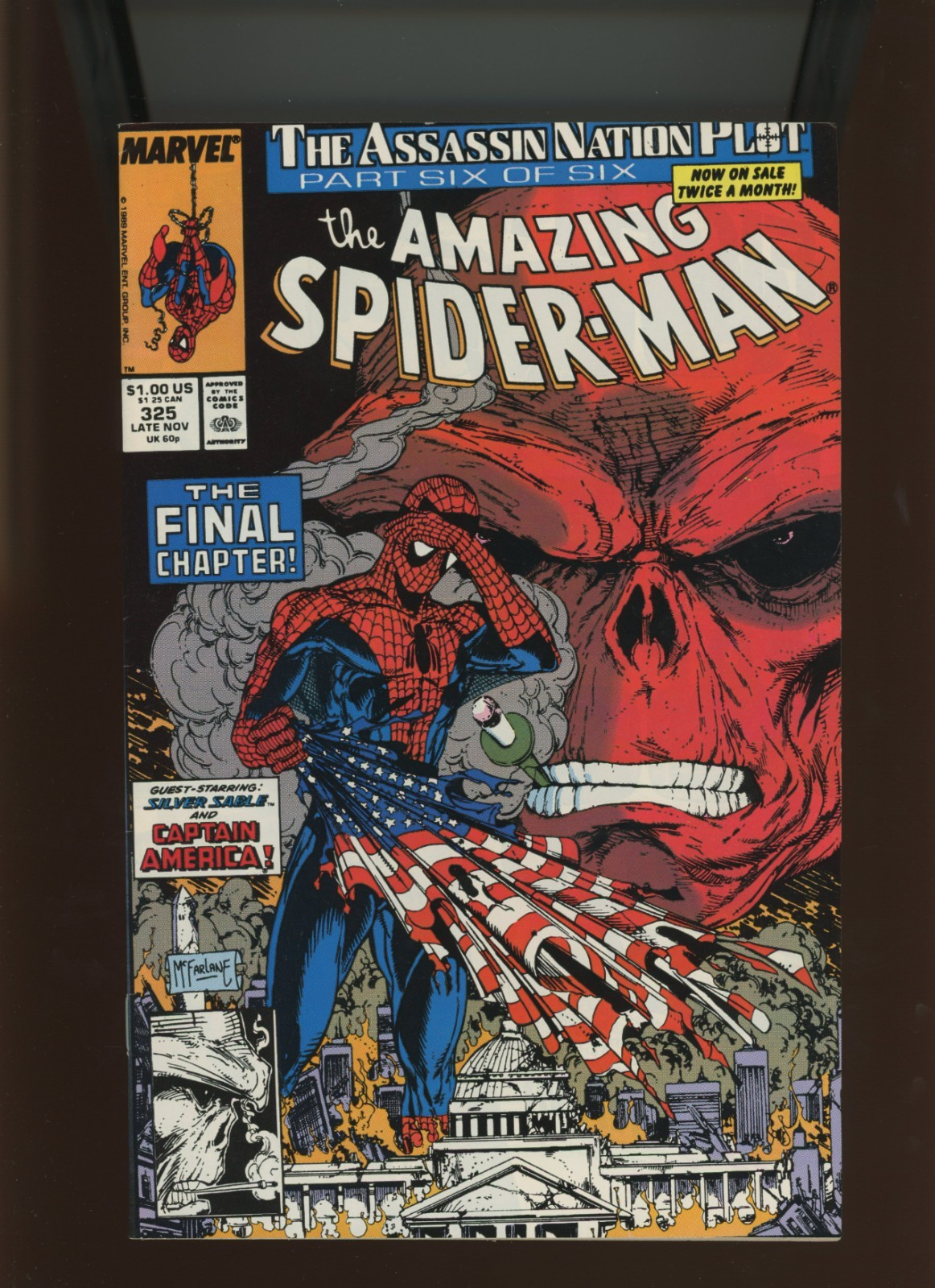 (1989) The Amazing Spider-Man #325: KEY DIRECT COMBINED SHIPPING (9.0/9.2)