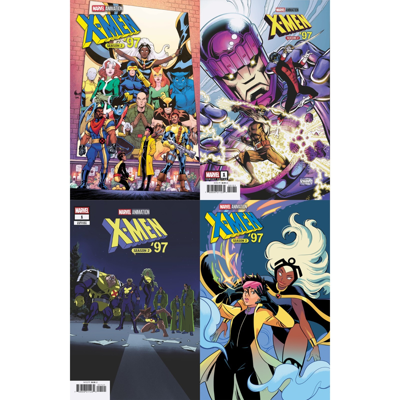 X-Men '97: Season 2 (2026) #1 2 3 4 Marvel Comics COVER SELECT