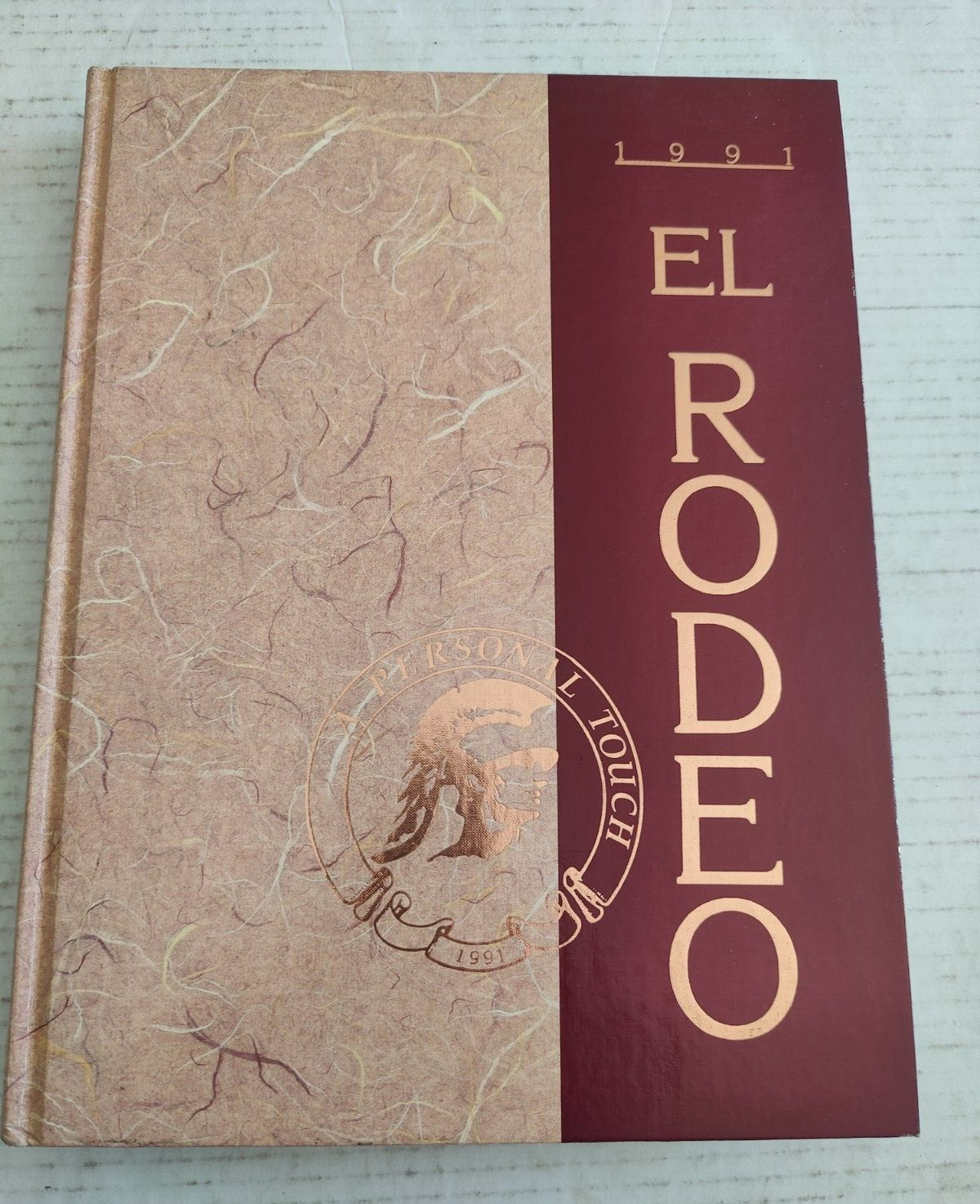 1991 El Rodeo USC Hard Cover Yearbook Vintage