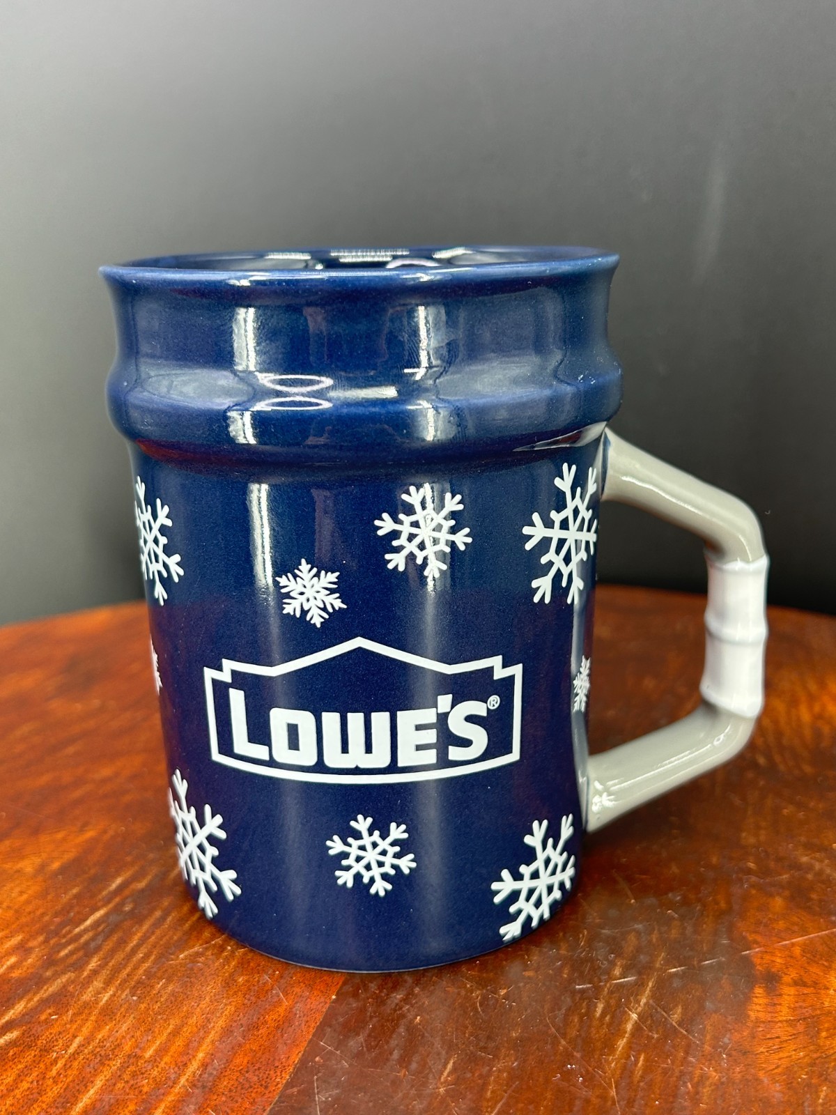 Limited Edition Lowe’s Bucket Ceramic Coffee Mug Holiday 2025