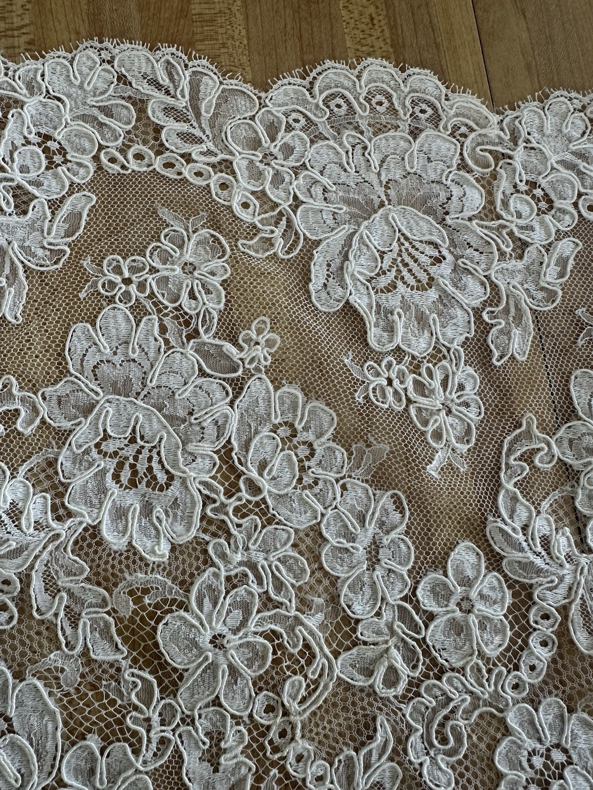 Alencon Lace- 18” 2 Yards
