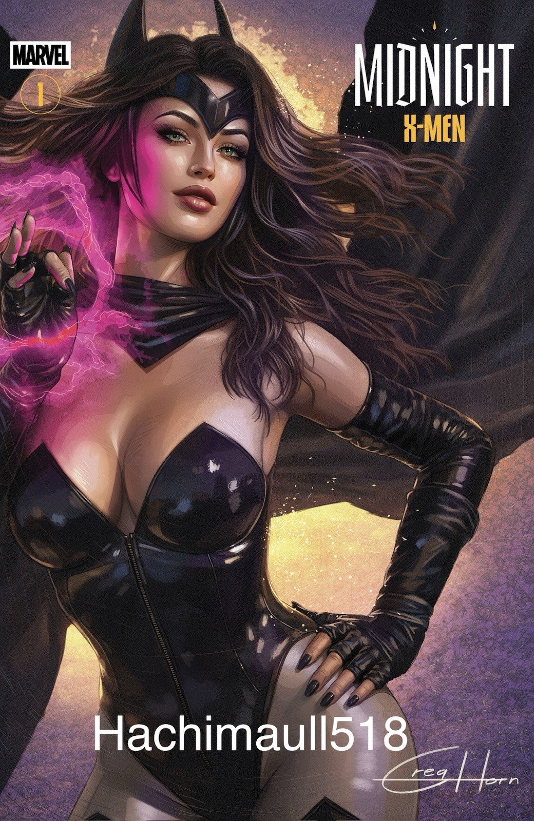 Midnight X-Men 1 Greg Horn Trade NYCC 2026 NM Presale Ships Oct 12