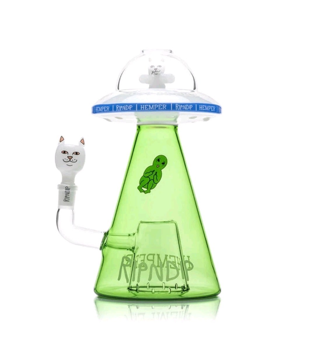 RIPNDIP x Hemper “Lord Nermal” UFO XL Glass Bong