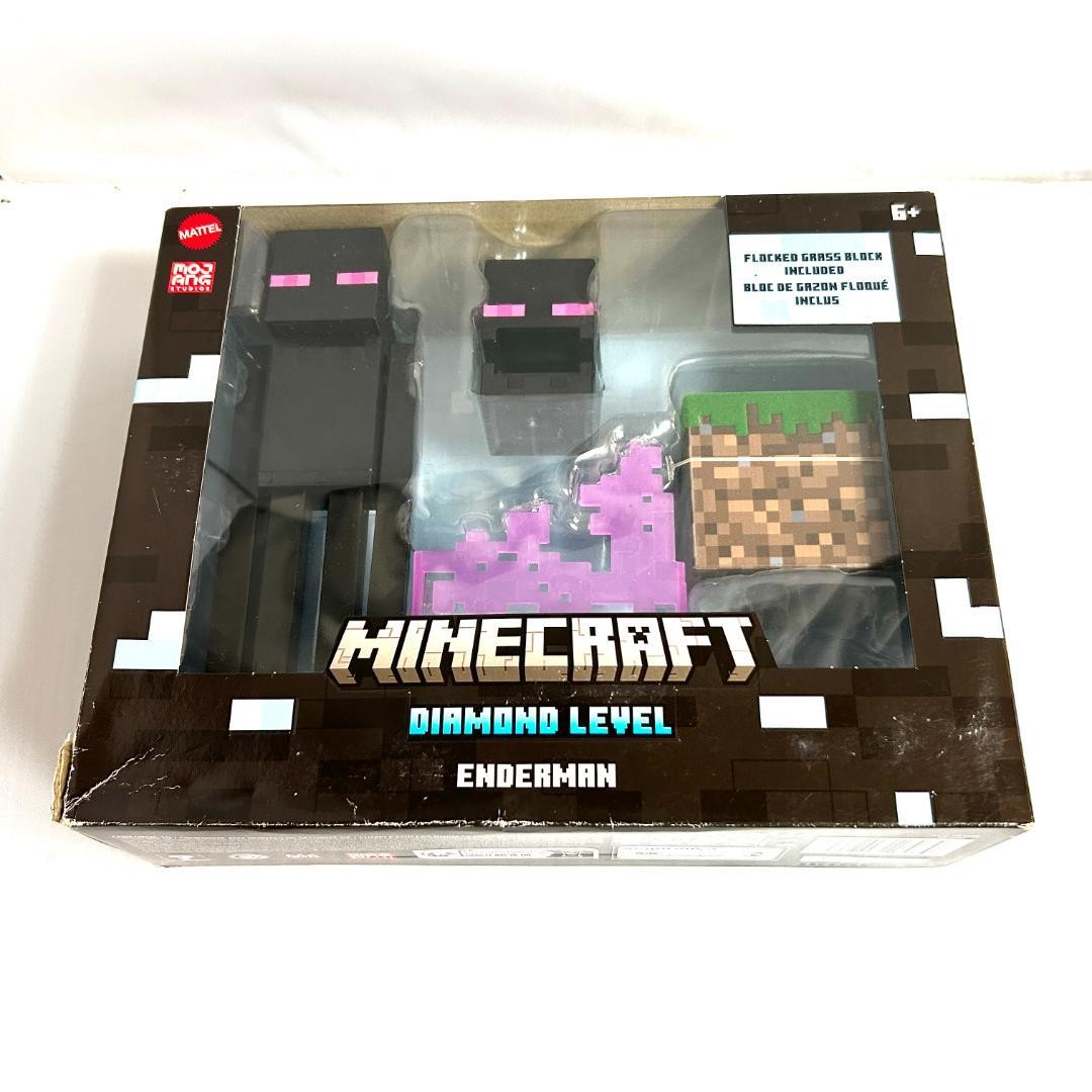 MATTEL Minecraft Action Figure set Diamond Level Enderman Minecraft Minecraft