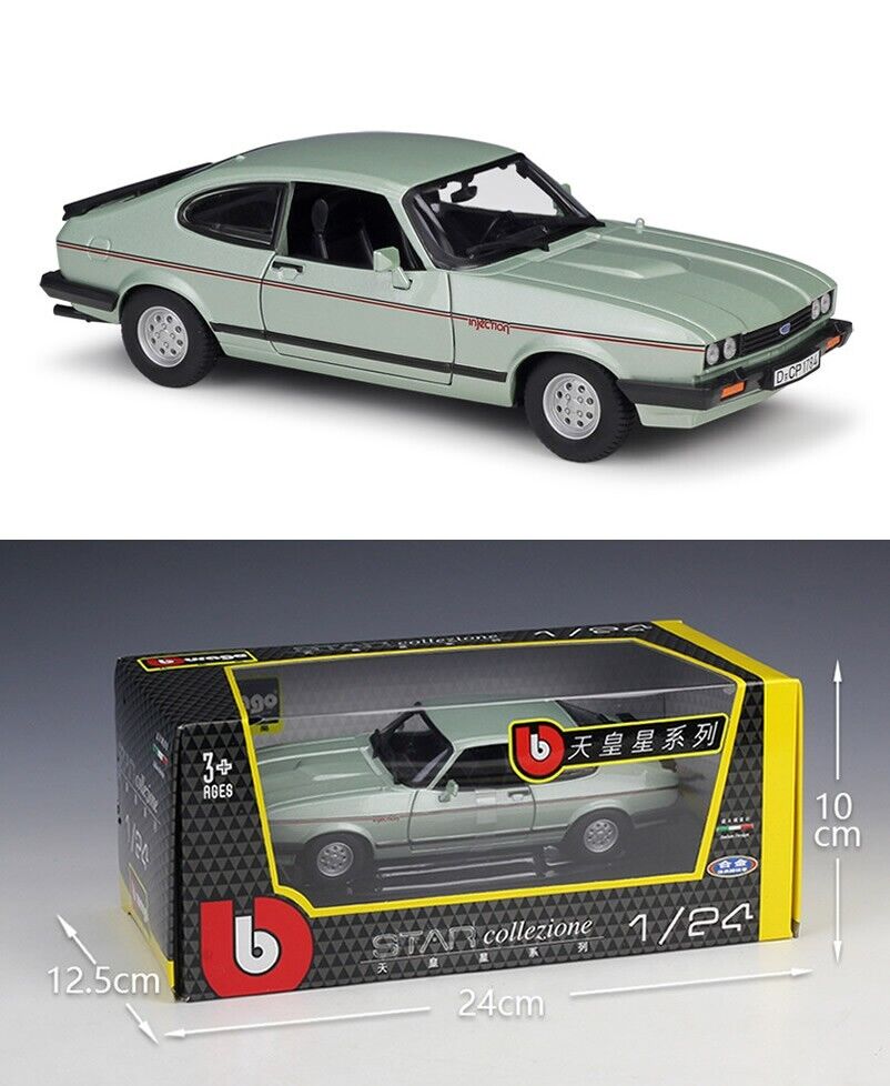 Bburago 1:24 1982 Ford Capri Alloy Diecast vehicle Car MODEL TOY Gift Collect