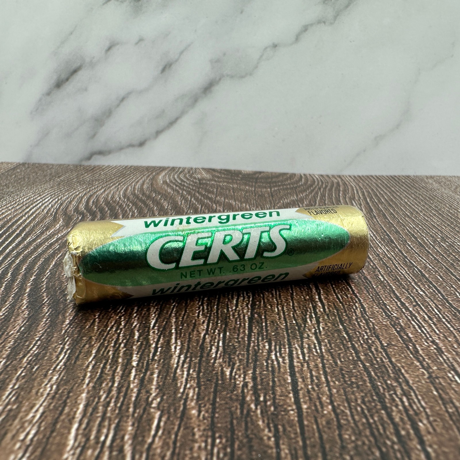 Vintage Certs Wintergreen Mints Roll Discontinued Nostalgic Candy