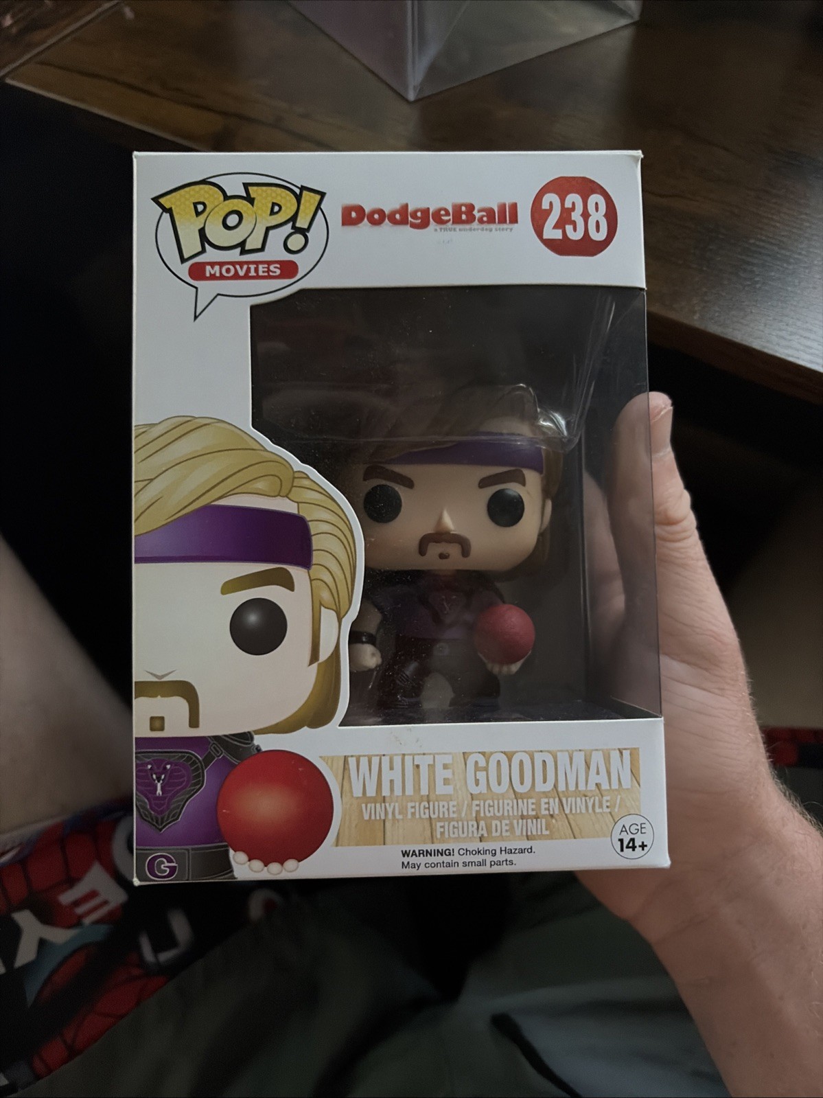 Funko Pop Vinyl: White Goodman #238 Dodgeball Collectible Figure 2015