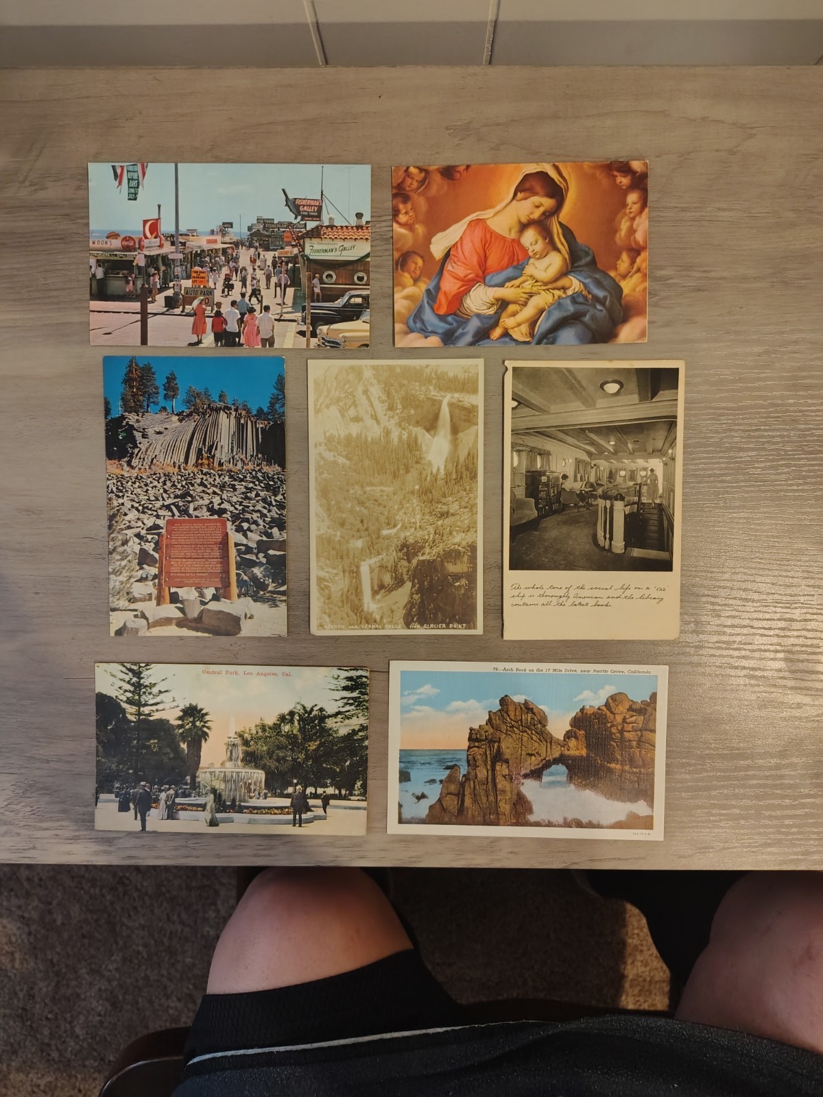 350+  Vintage Postcards New Used RPC Hand Tinted Linen USA England 1920's 1930's