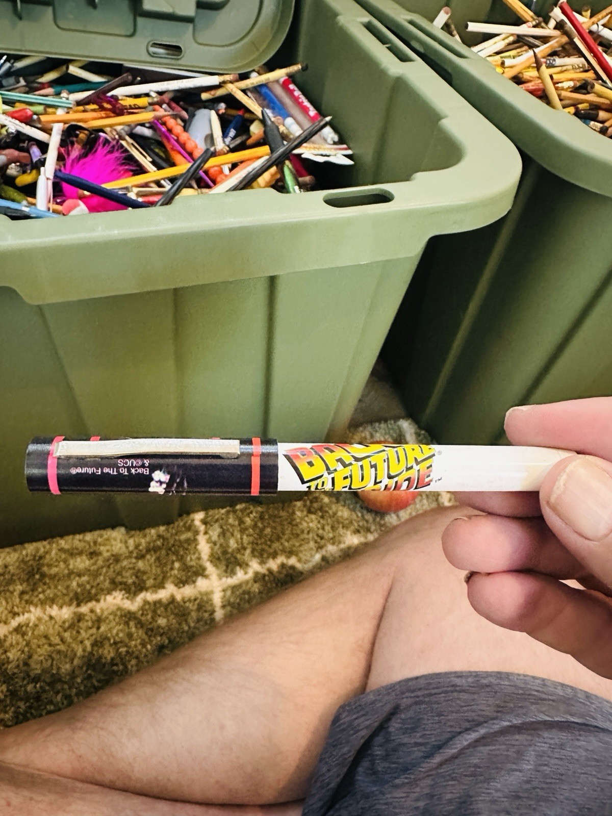 Jar 17 Universal Studios Florida Ballpoint Pen BACK TO THE FUTURE RIDE