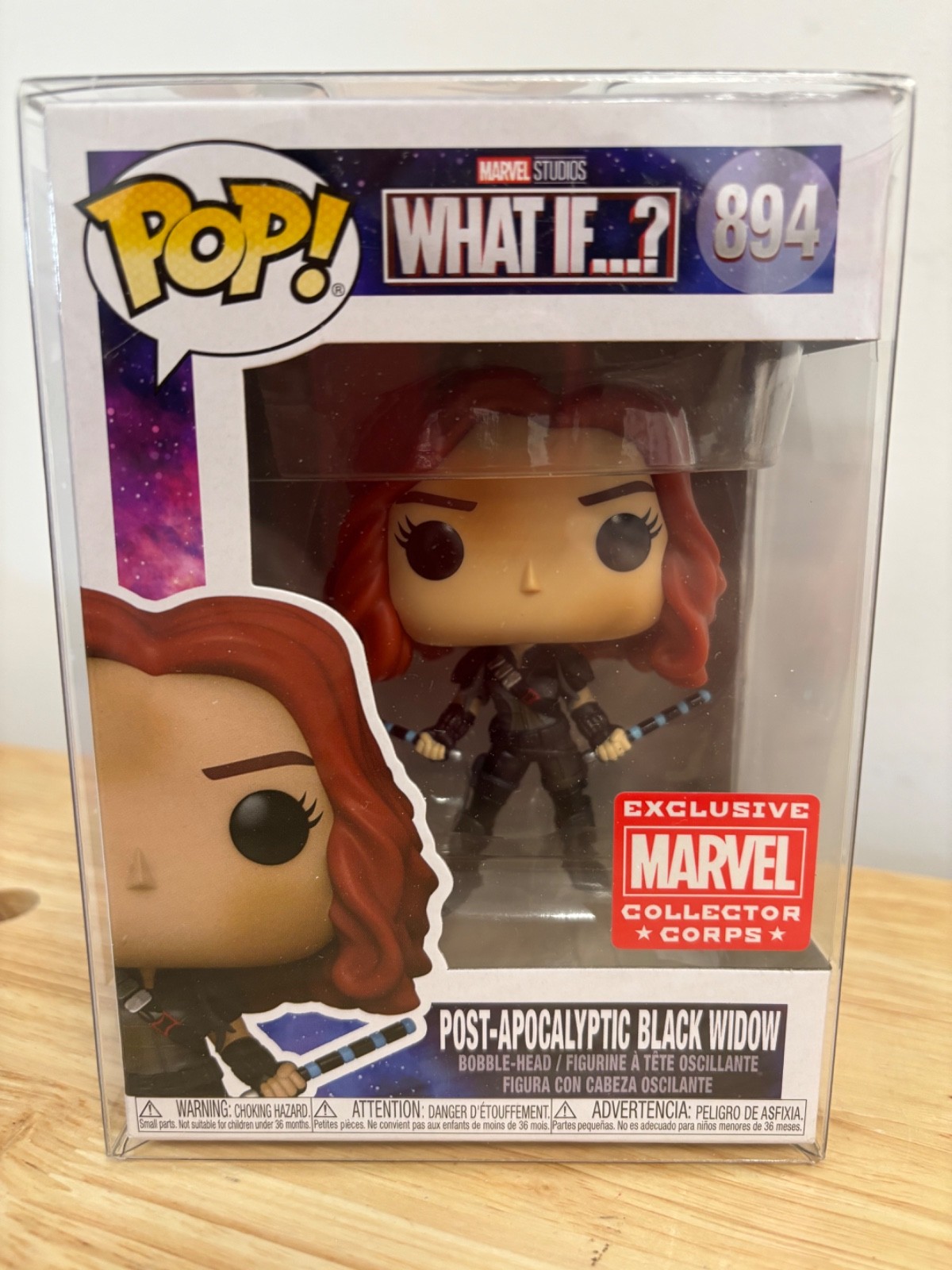 Funko Pop Marvel What If..? #894 Post-Apocalyptic Black Widow 4\