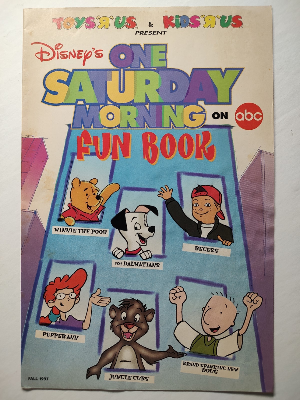  Disney\'s One Saturday Morning on ABC Fun Book, Toys \