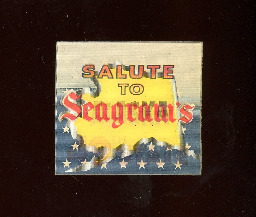 Vintage Vari-Vue Seagrams Salute To Alaska 49th State Bourbon Flicker Promo Tog