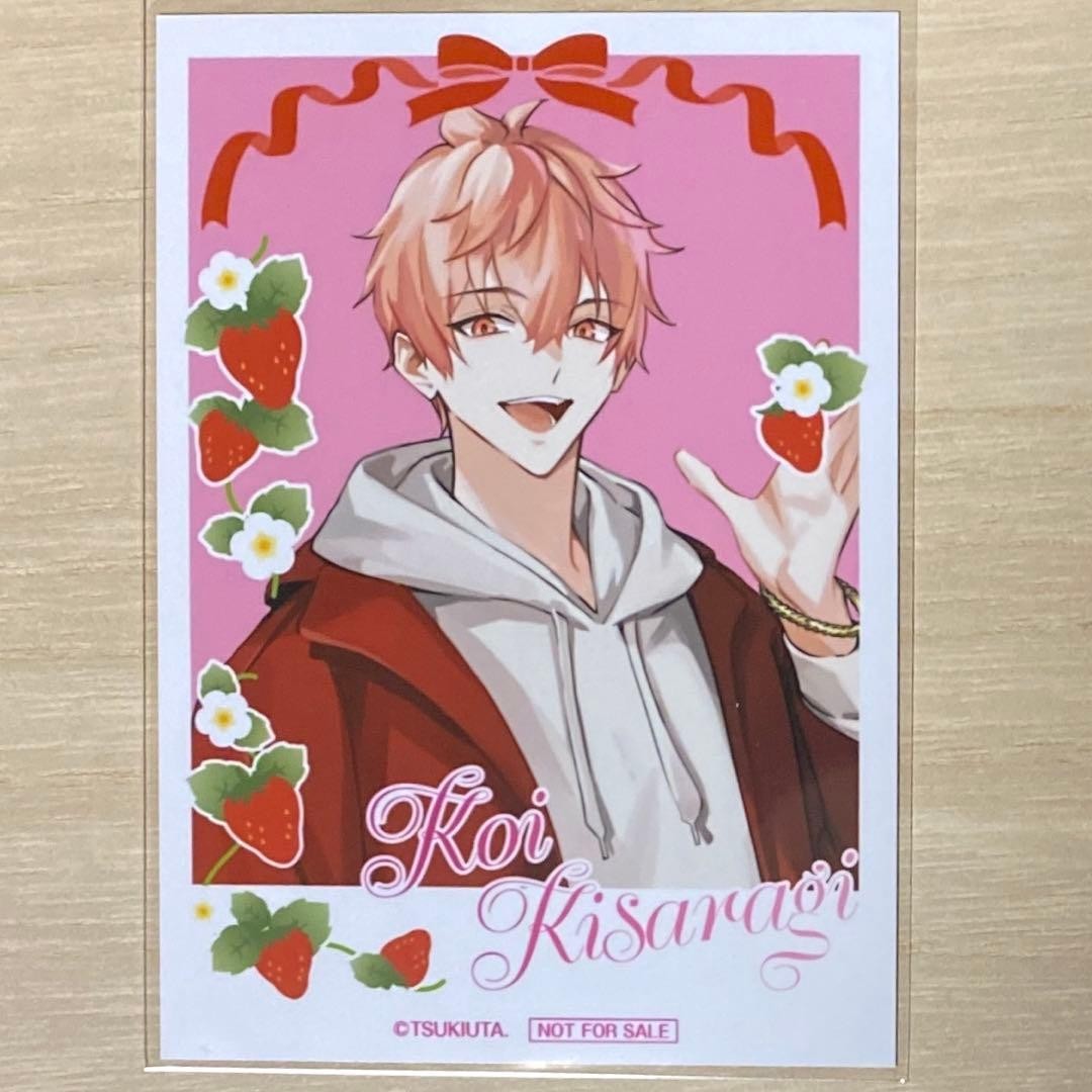 Tsukiuta. x Tokyo Tower Goods Purchase Bonus Mini Bromide Kisaragi Koi