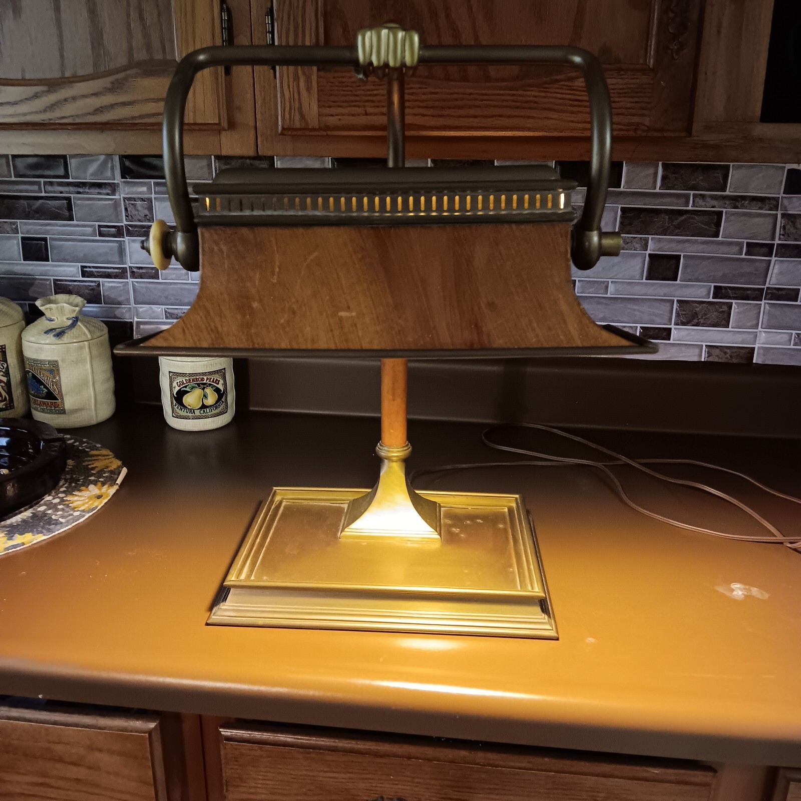 Vintage Chapman Bankers Lamp 