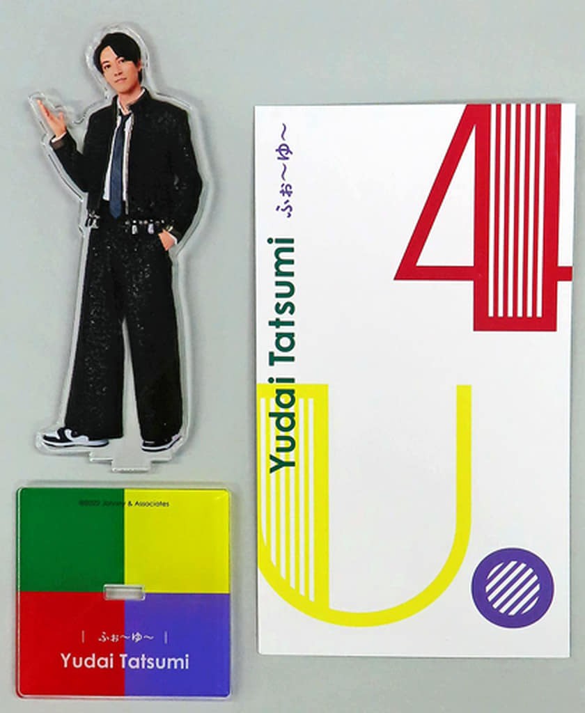 Tatsumi Yuta Acrylic Stand Johnnys\' Acsta Fest Used Japan