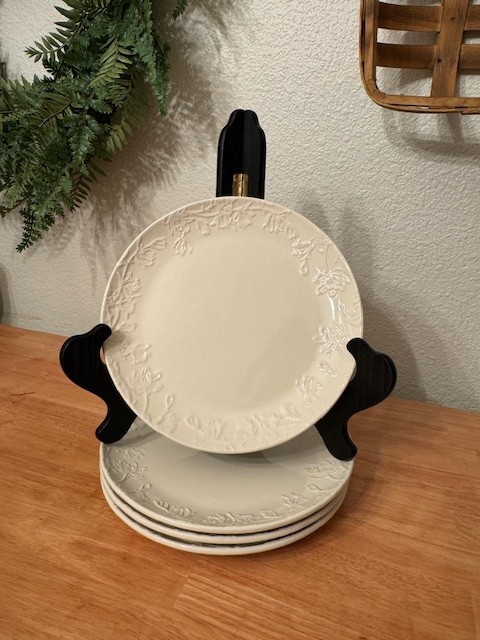 Mary & Martha Grace & Gratitude Accent Plates - Set of 4