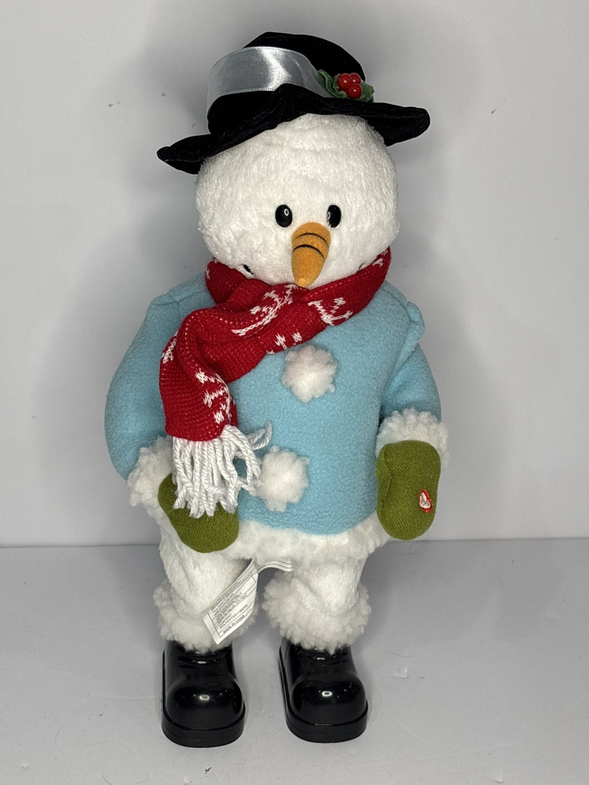 Gemmy 2008 Jolly Dancer Animated Snowman Dancing Singing Jingle Bells Video
