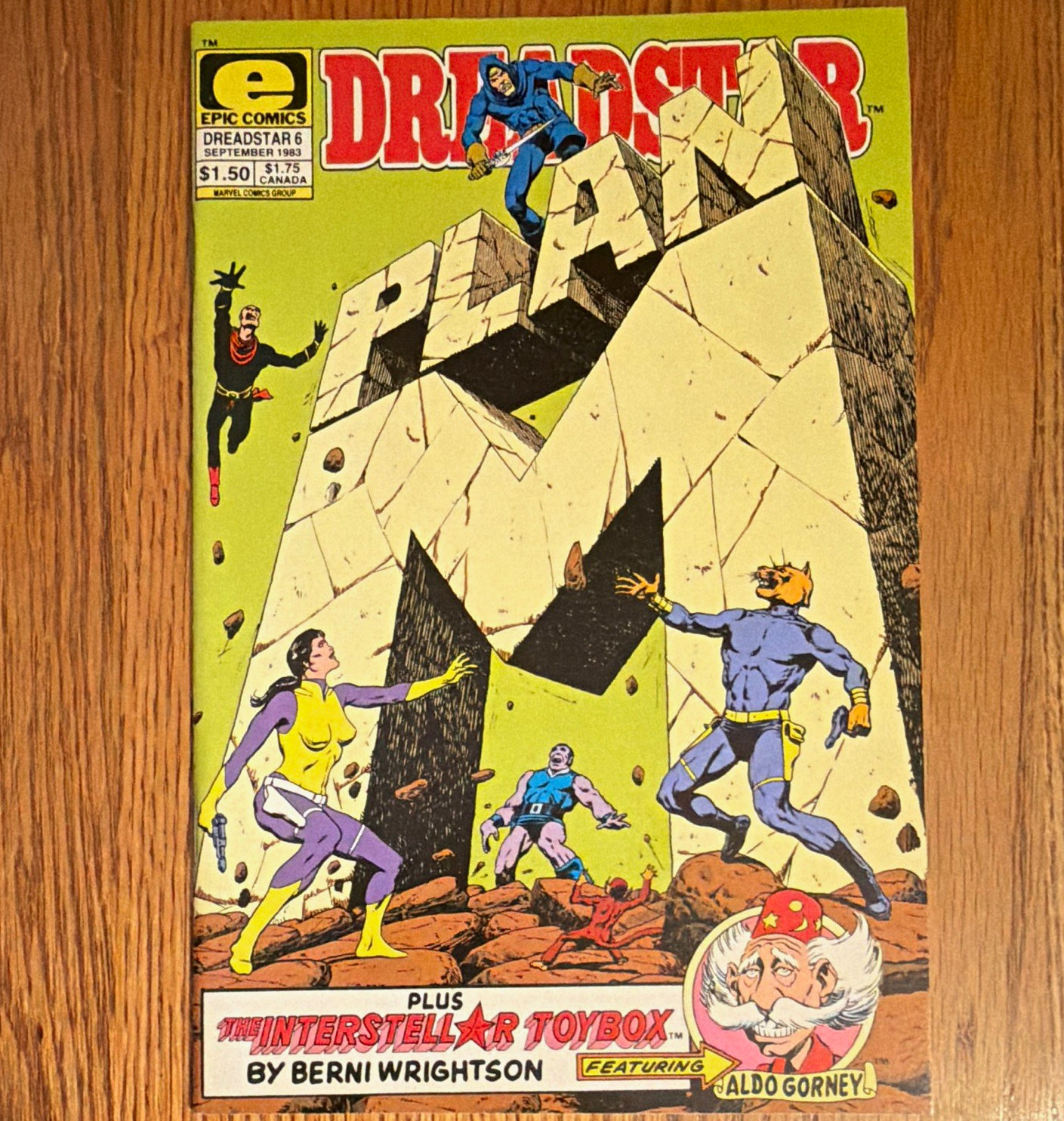 Dreadstar #6 Epic Comics 1984 Copper Age Single Issue Jim Starlin