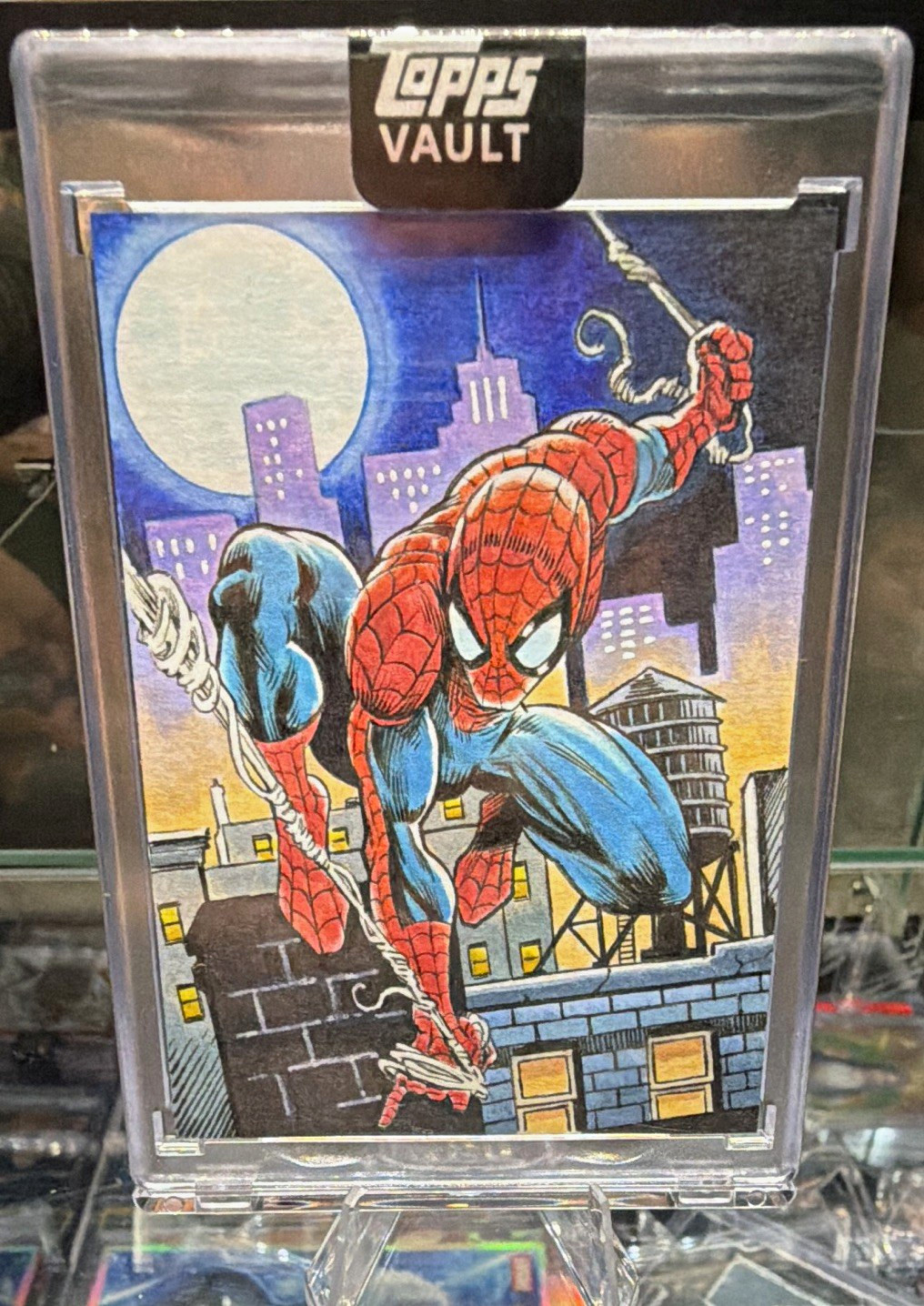Topps 2026 Marvel Vault 1/1 Spider-Man Premiere Sketches Signed Cisco Rivera