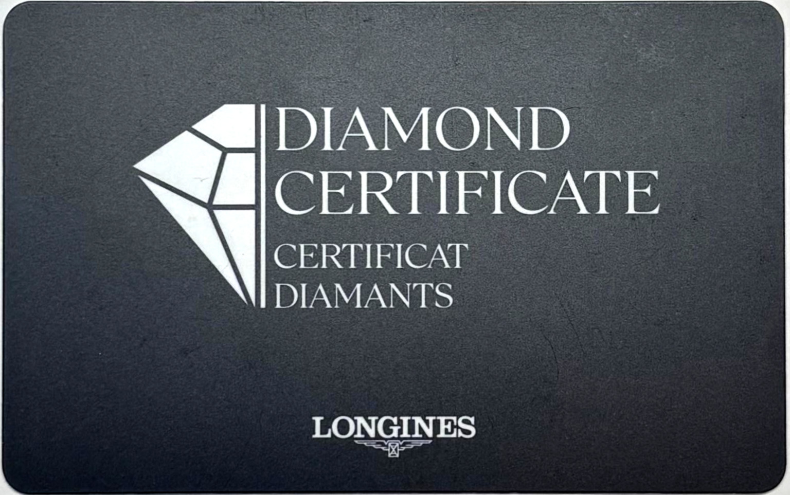 Longines Conquest Moon Phase Diamond Certificate L3.380.4.97.6 OEM Authentic