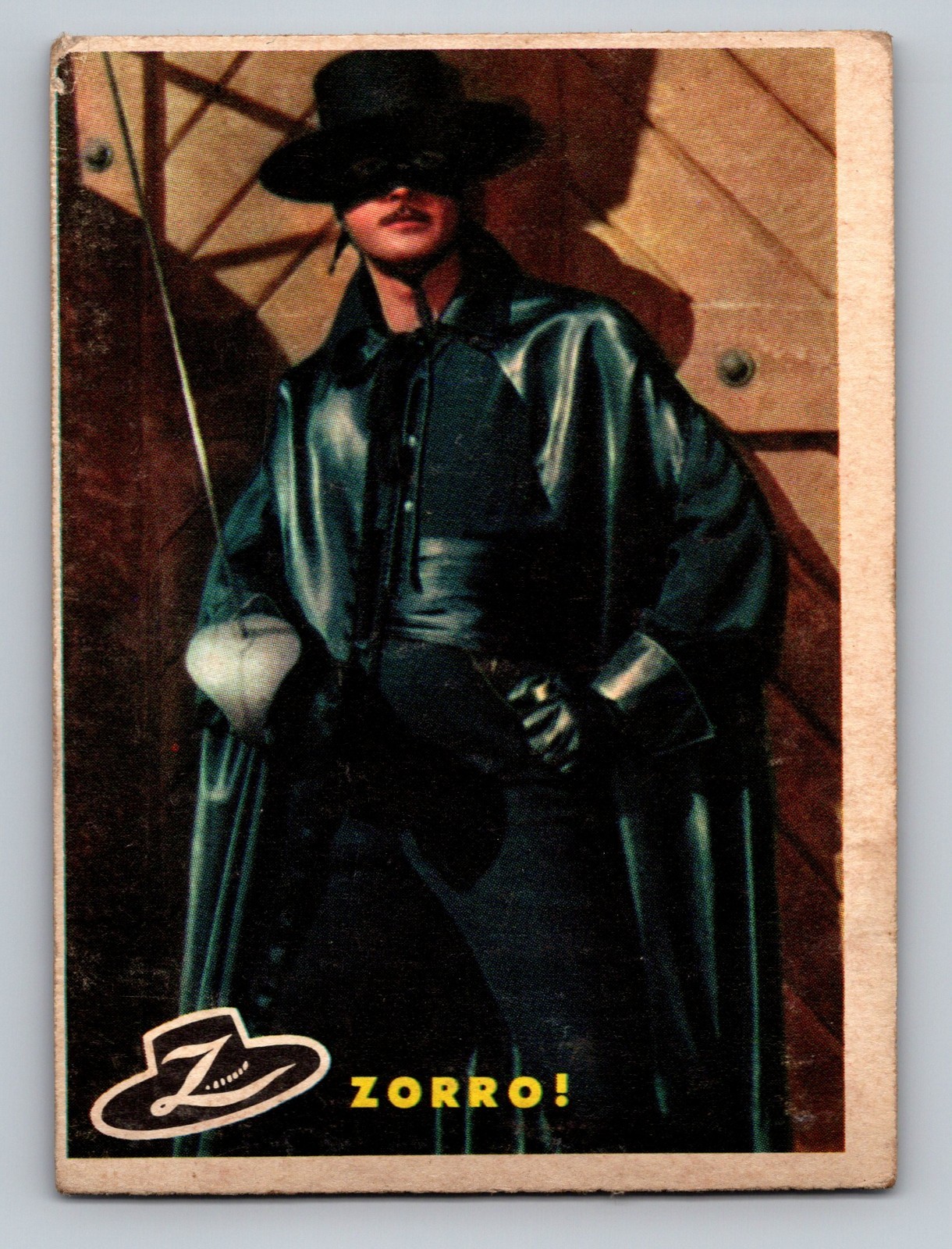 1958 Topps Zorro #1 Walt Disney