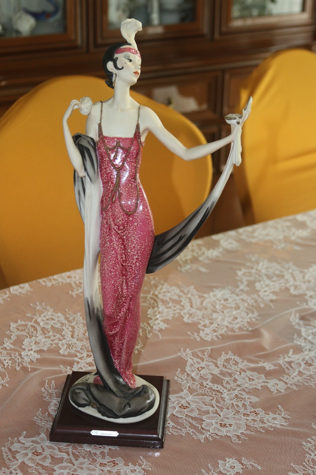Giuseppe Armani Figurine Mint | 386C “Lady with Powder Puff” LTD ED# 1803/5000