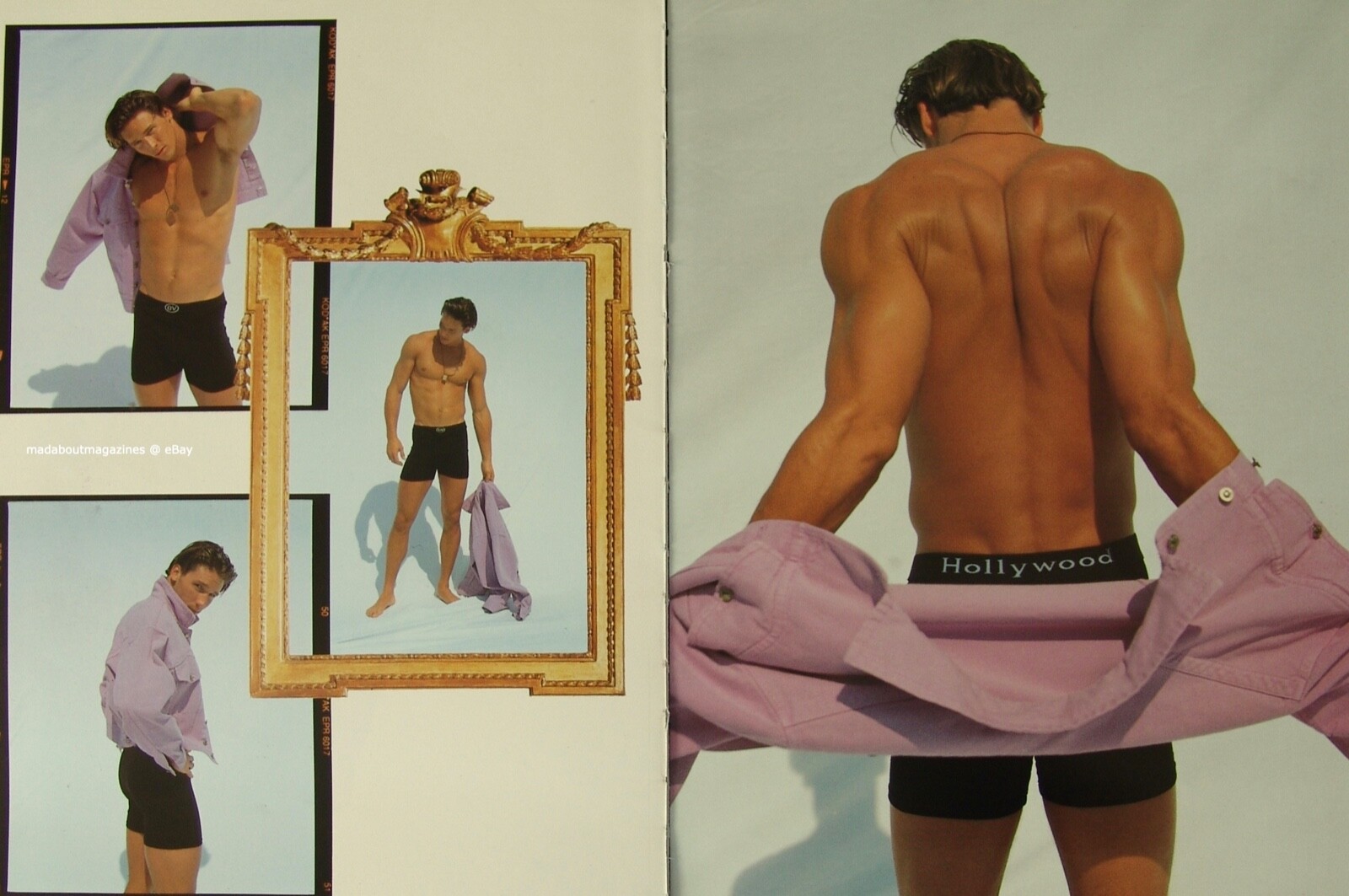 CLIPPINGS - RIC ARANGO & others, fashion model, 24 PAGES