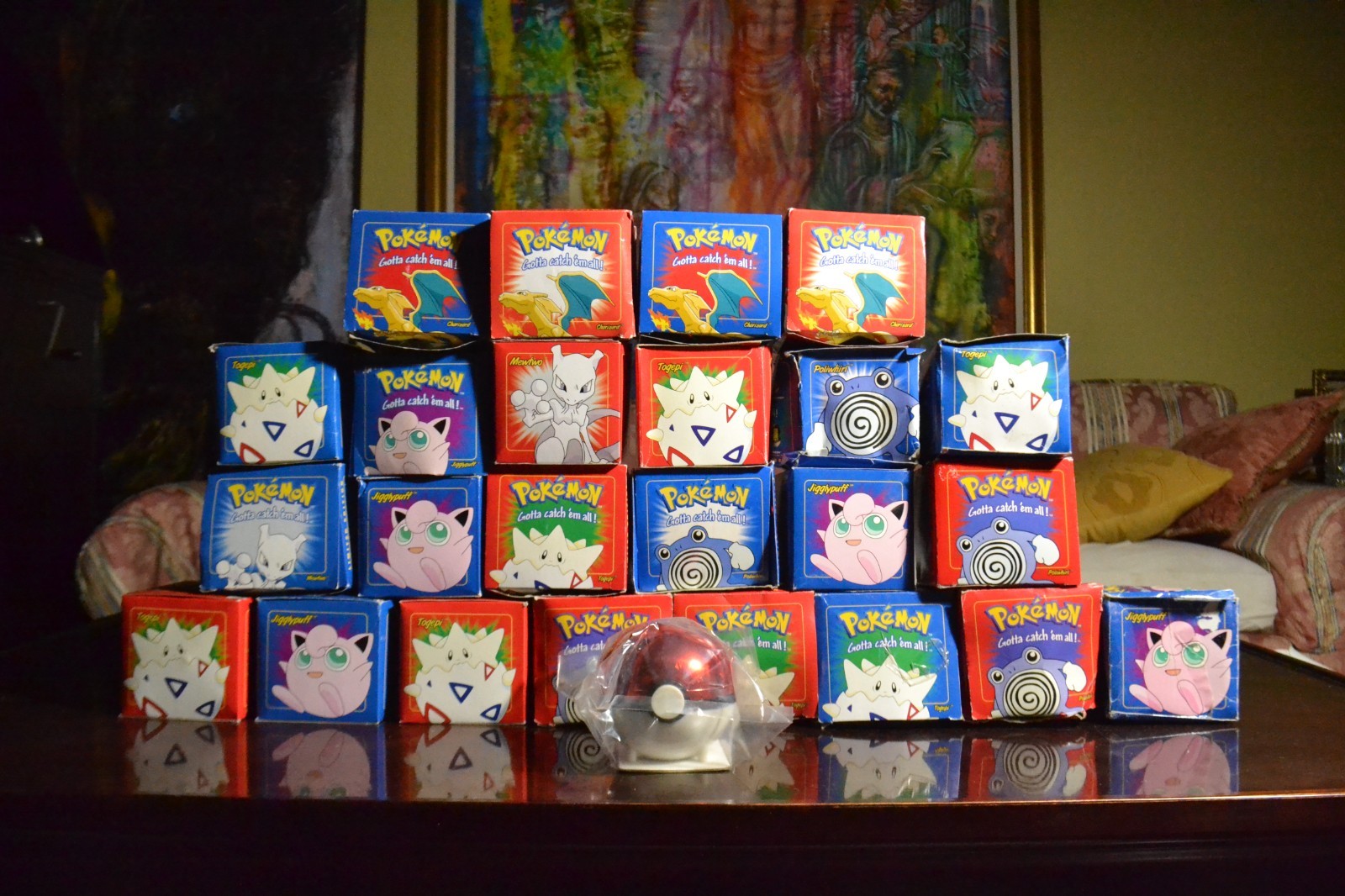 Mega Vintage Pokémon Burger King 23K Gold Cards Set 25 (15 Sealed) (4 Charizard)