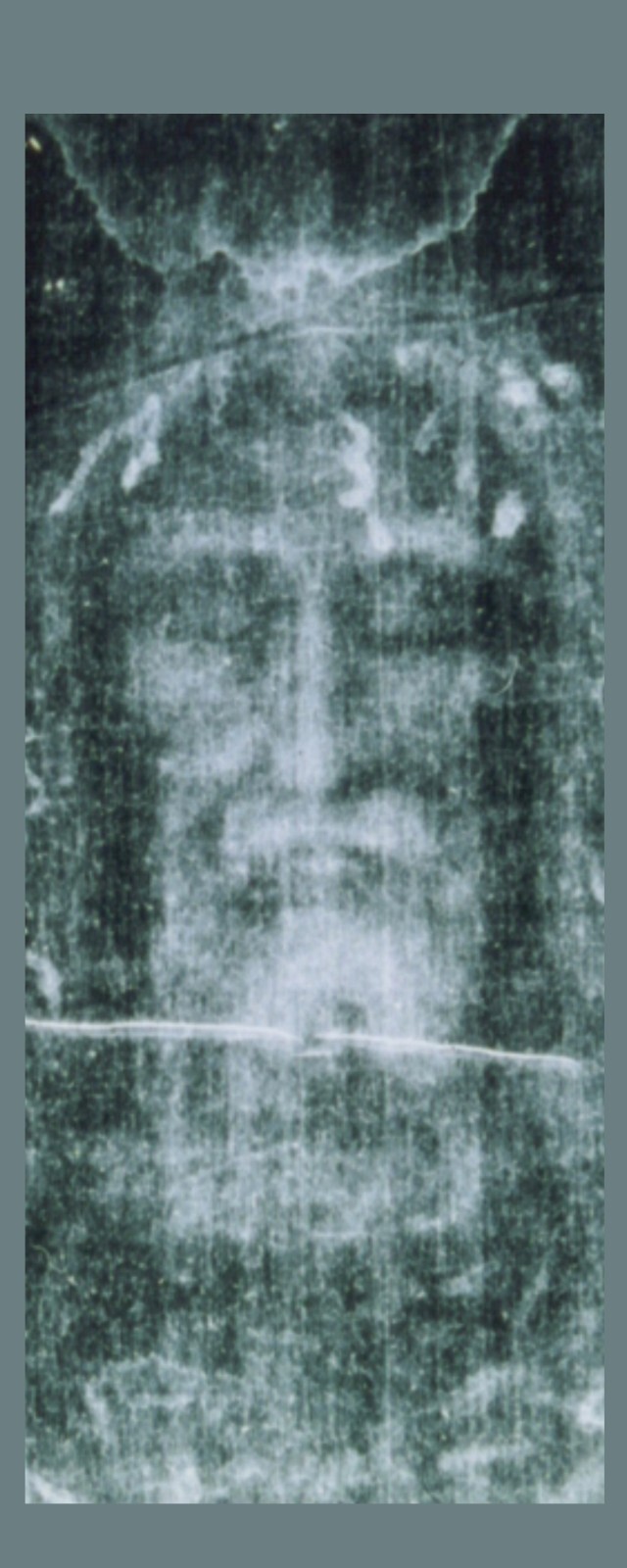 The Shroud of Turin - Mystery Cloth - Laminated Photo Bookmark - 2.5 x 6 in