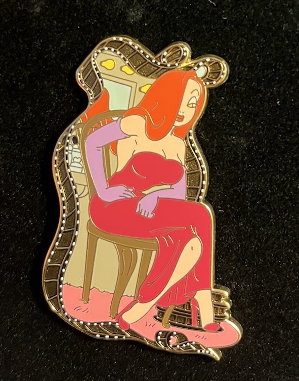 Disney Shopping Jessica Rabbit Ink Art Movie Reel  LE 250 Rare 2010 Pin
