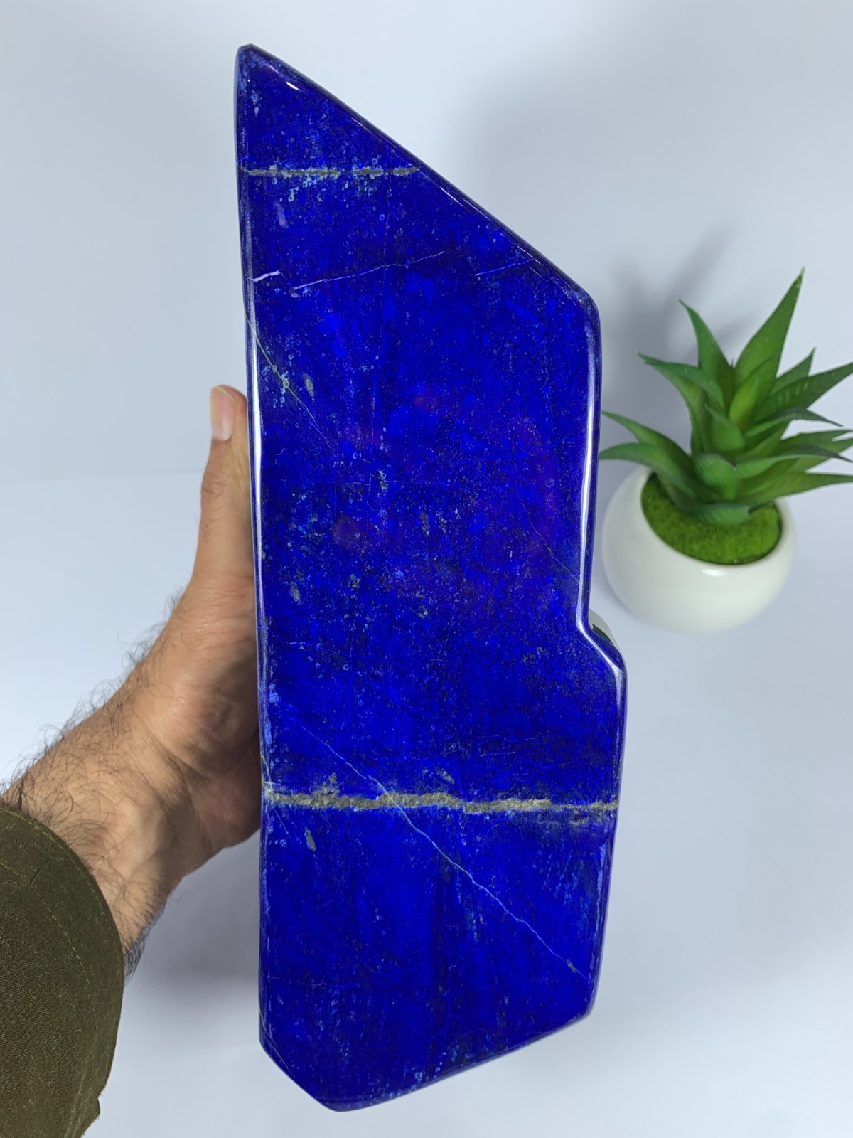 12.5lbs Lapis Lazuli Freeform Polished Tumble | Healing Crystal Rough