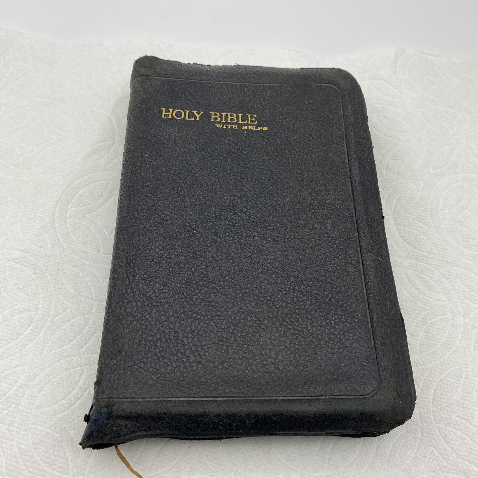 Holy Bible King James Version Collins\' Clear-Type Press 1960’s Great Britain