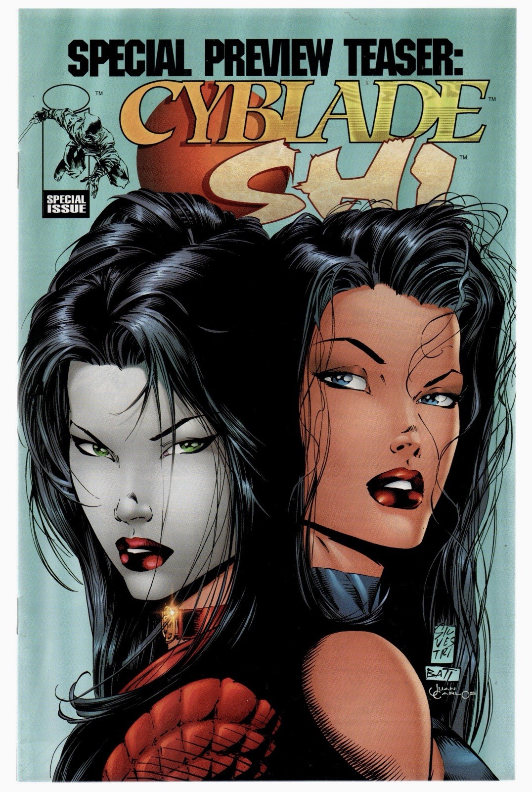 Cyblade Shi Special Preview Teaser 1st Witchblade 1995 NM Sharp 1st Witchblade