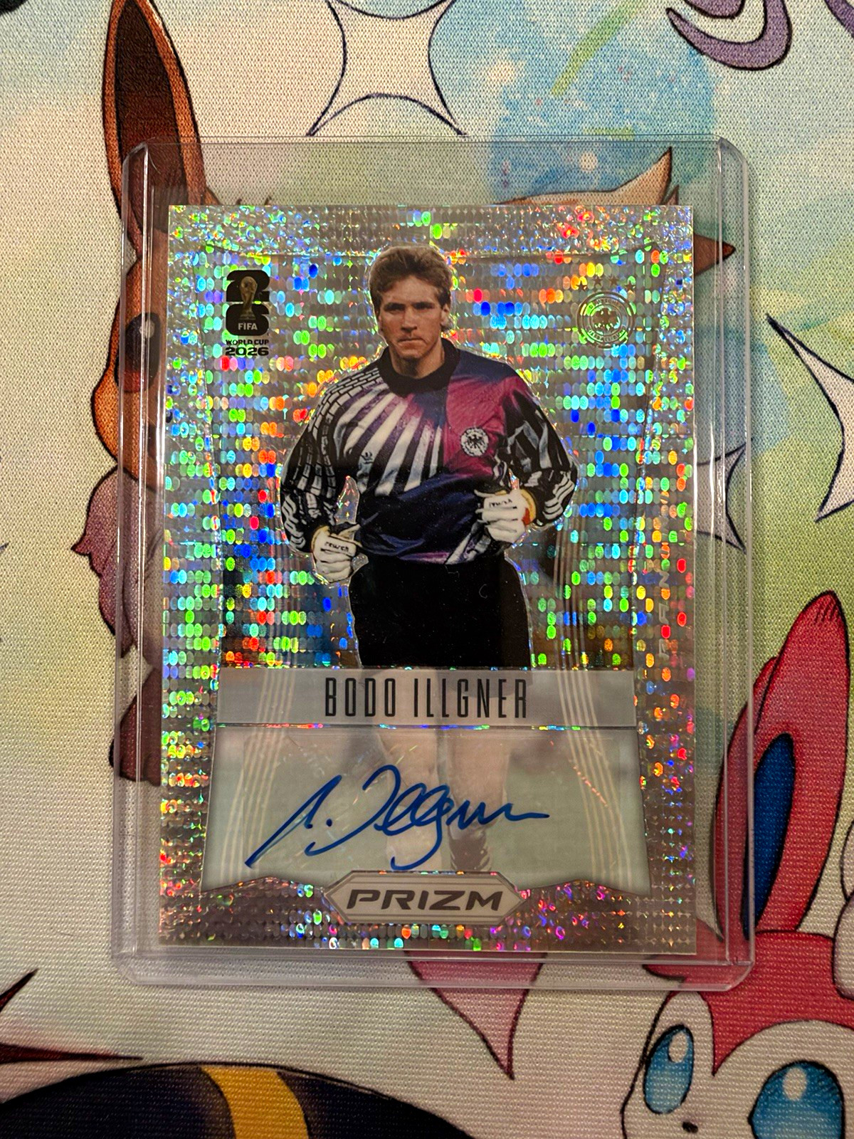 Panini 2026 Prizm FIFA World Cup Soccer Bodo Illgner Auto 12-BI Insert