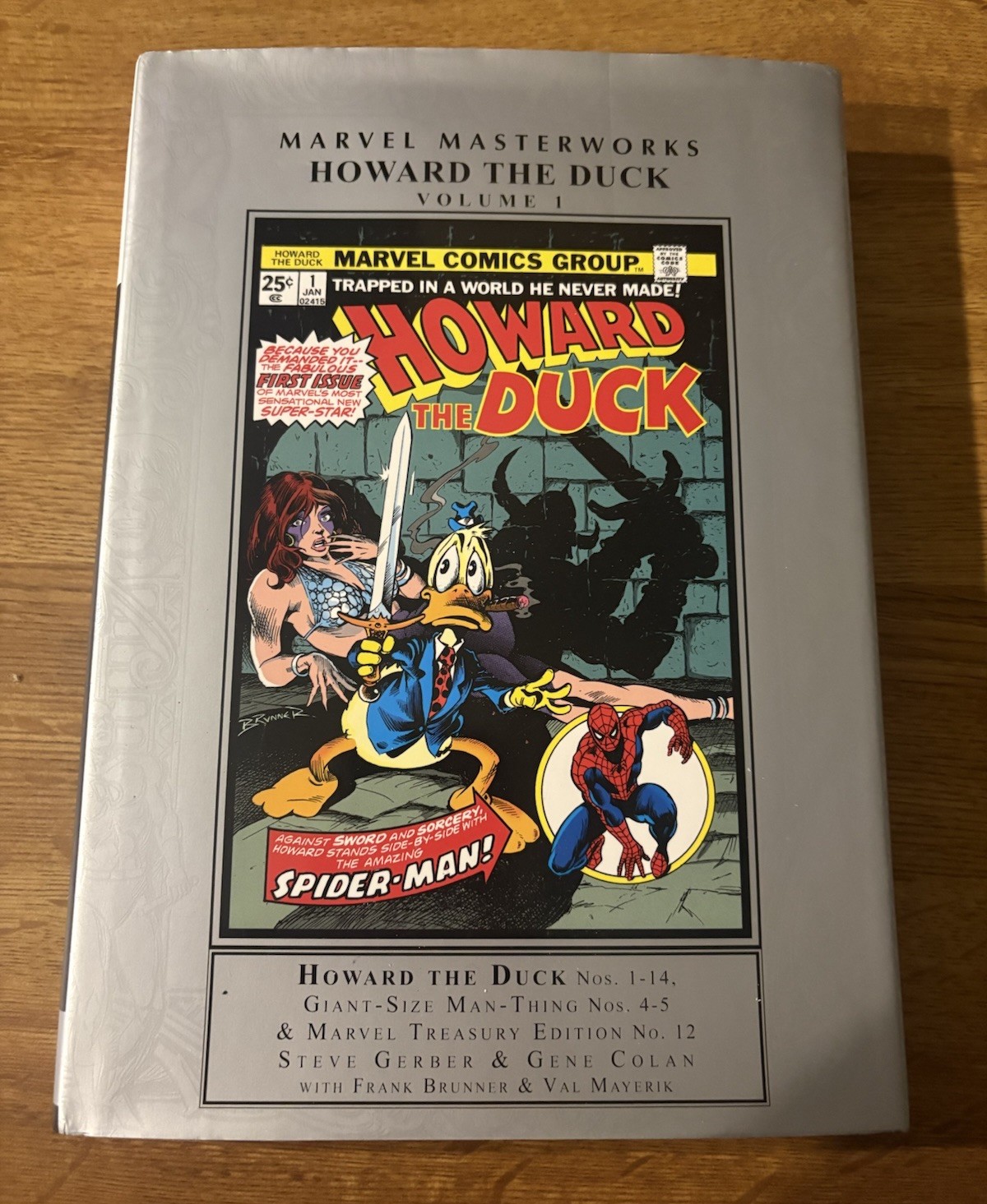 Marvel Masterworks Howard The Duck Vol 1 Hardcover Rare OOP Gerber Colan