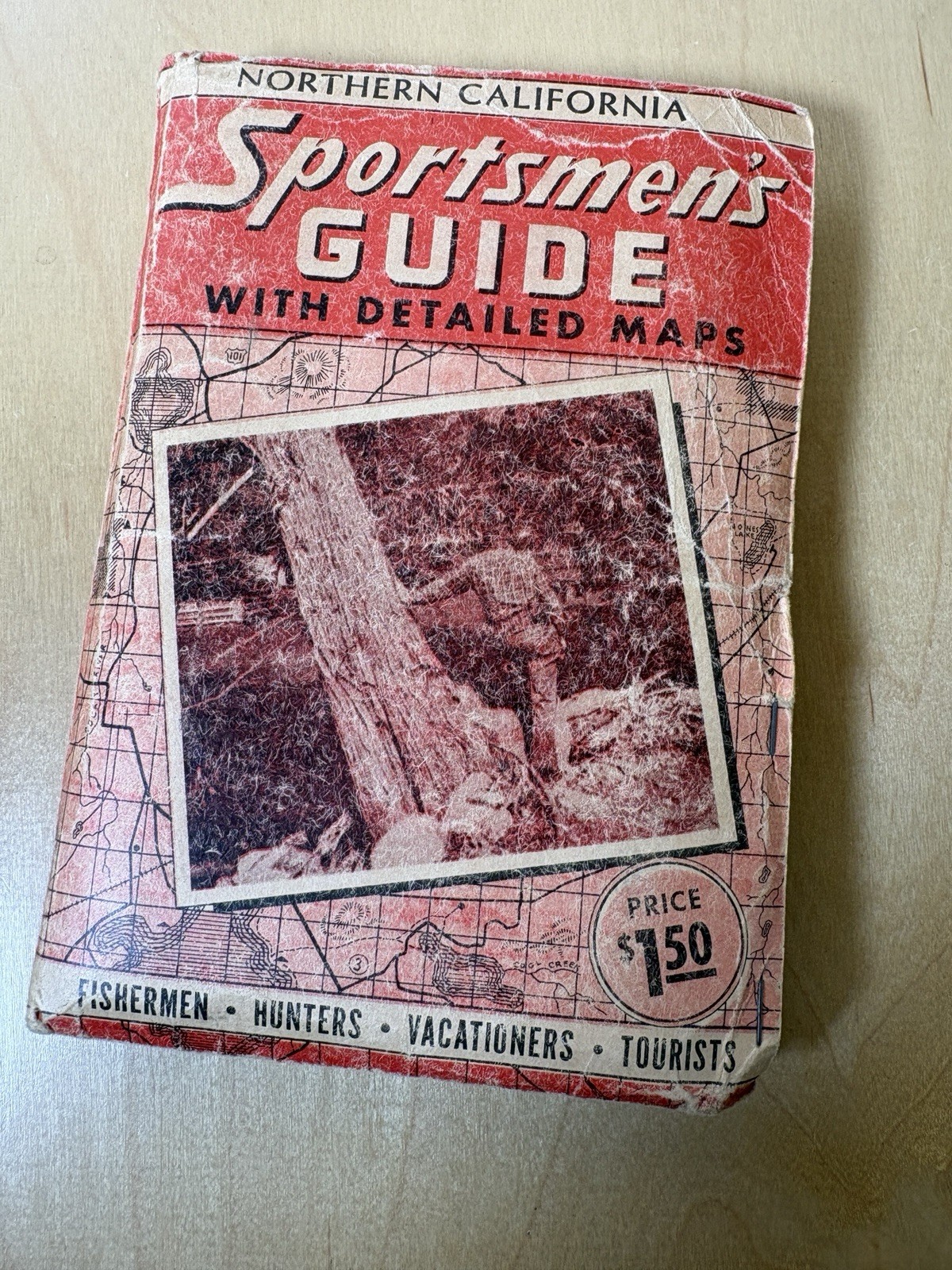 Vintage Northern California Sportsmen’s Guide w/ Detailed Maps – Pulver & Son