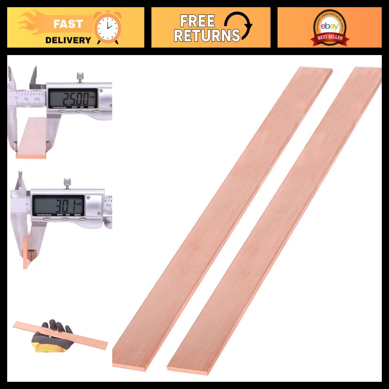 2 pcs 1/8\