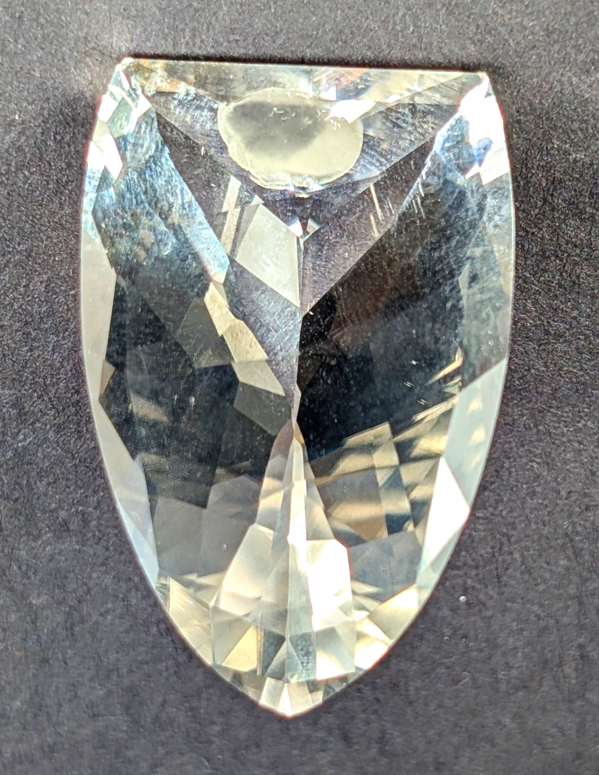 52.96ct Colorless Scapolite From Sri Lanka UV Reactive